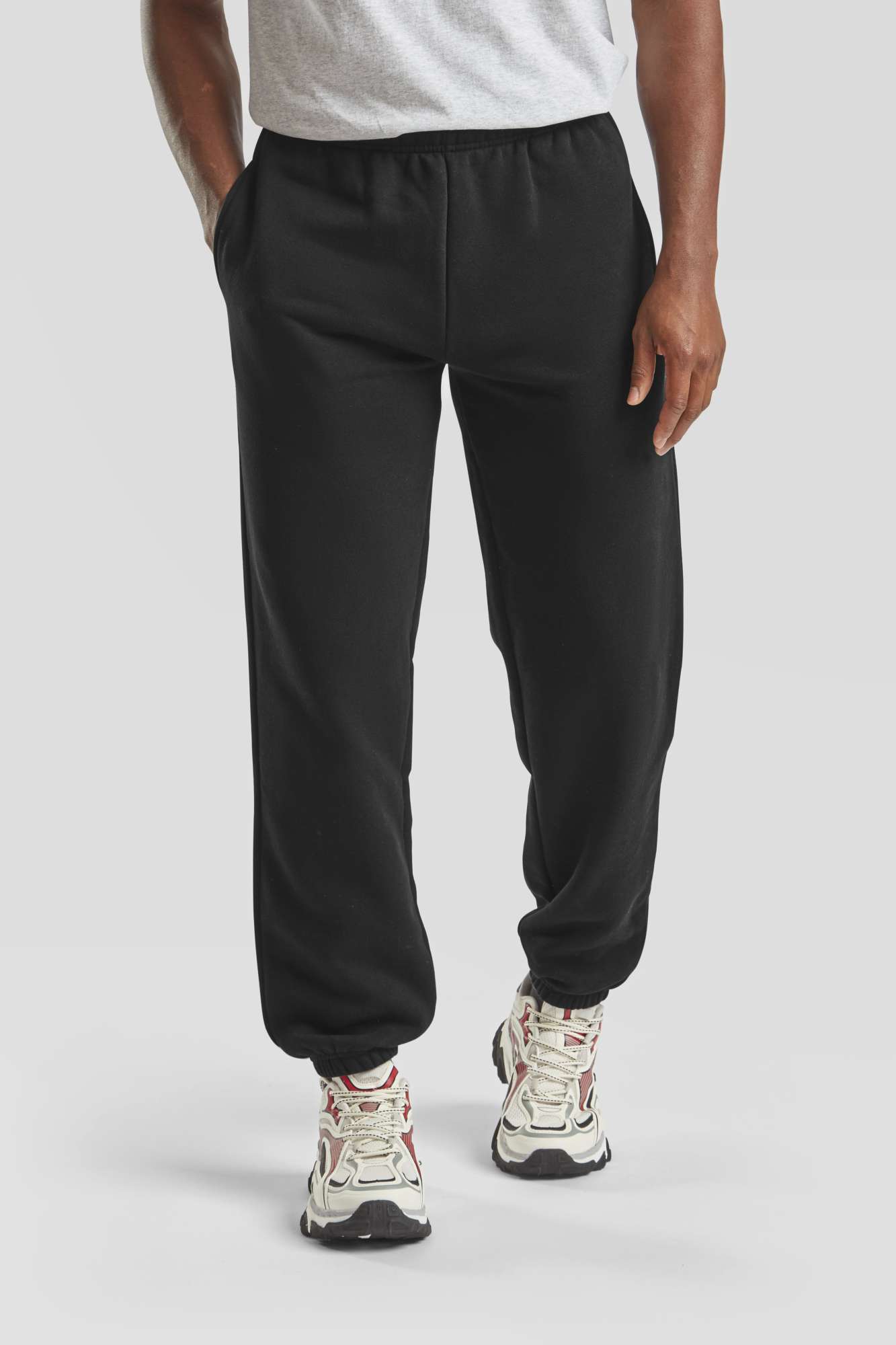 Premium Jogginghose mit elastischen Bündchen