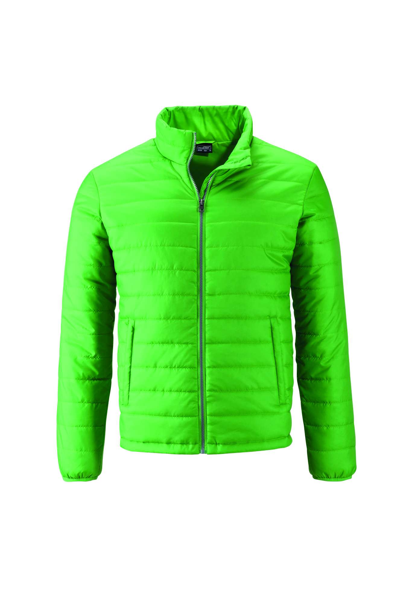 Wattierte Steppjacke mit Kinnschutz