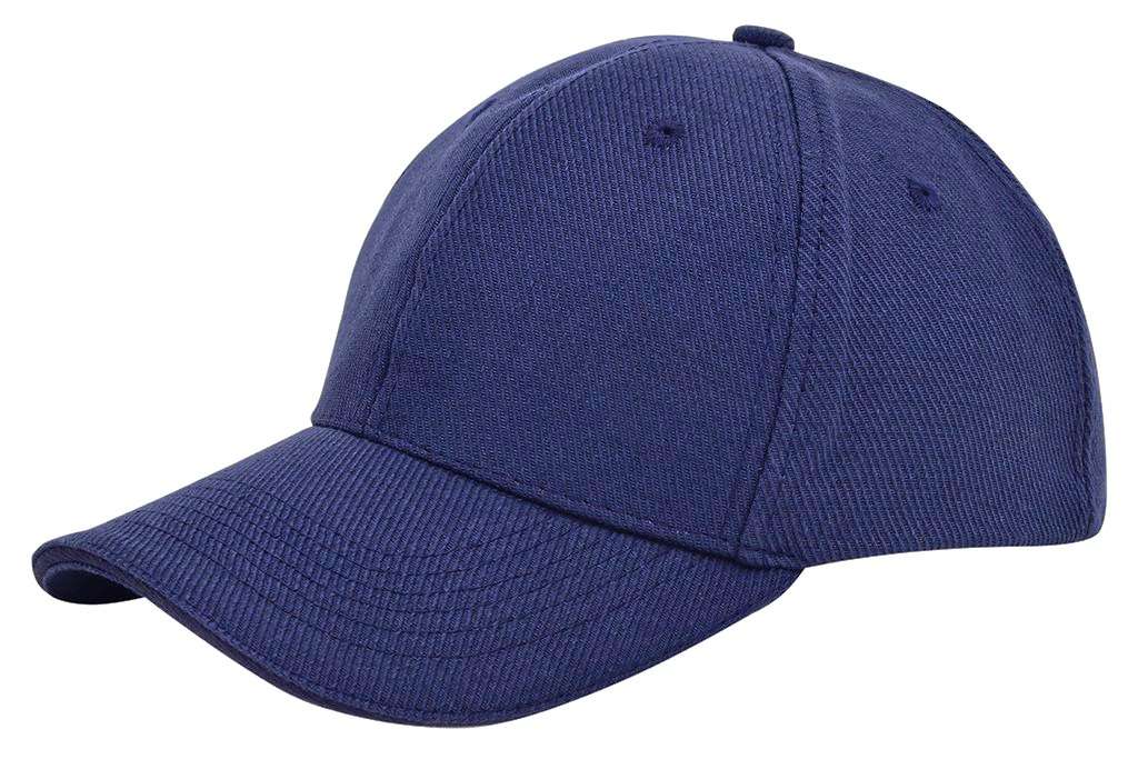 Canvas Structure Cap mit Sandwich-Schirm