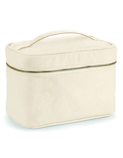 Westford Mill Baumwoll-Freizeittasche mit Reißverschluss, Natural 23 x 16 x 14 cm, WM558