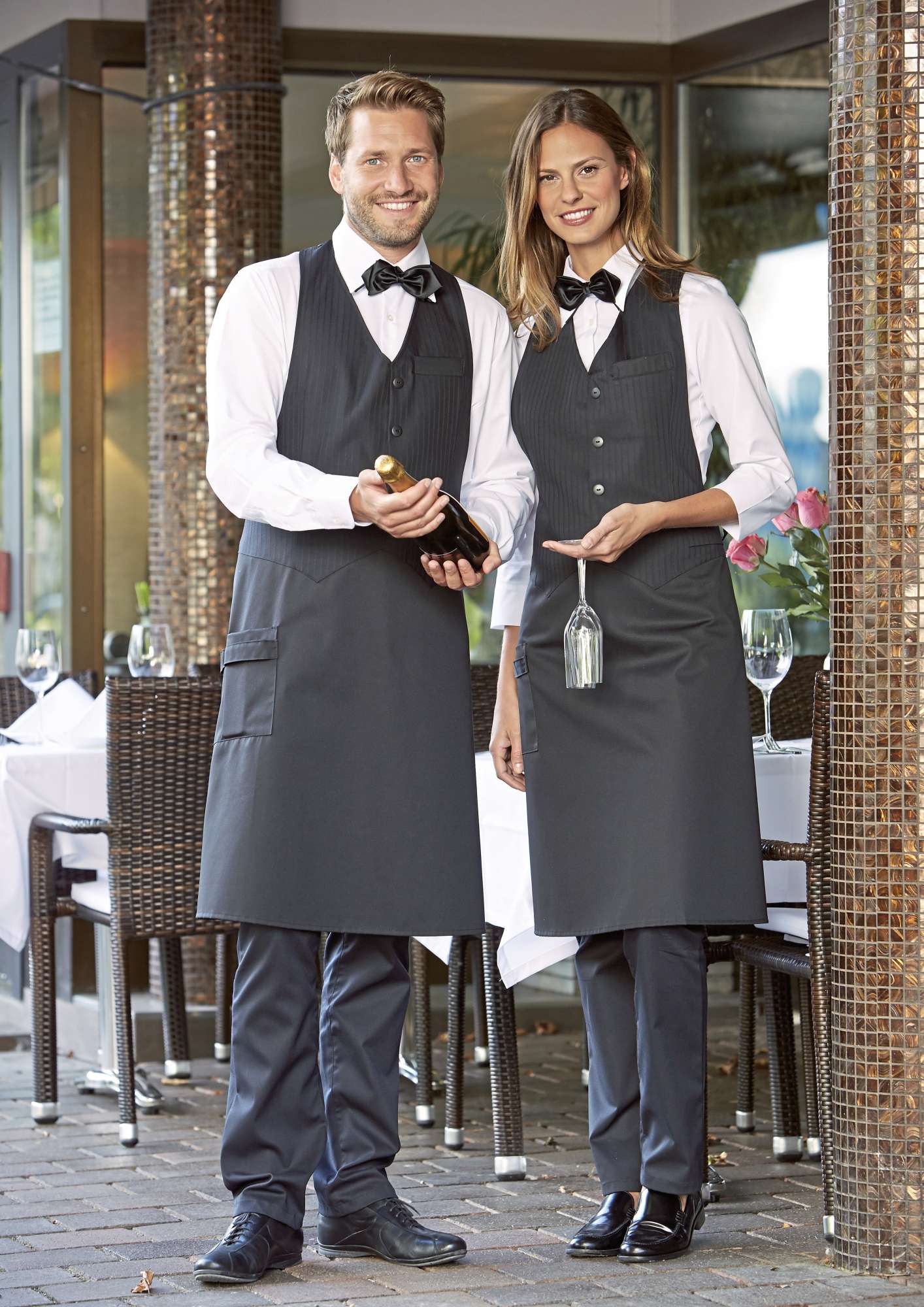 Schürzenweste Apron Corcolle mit Tasche