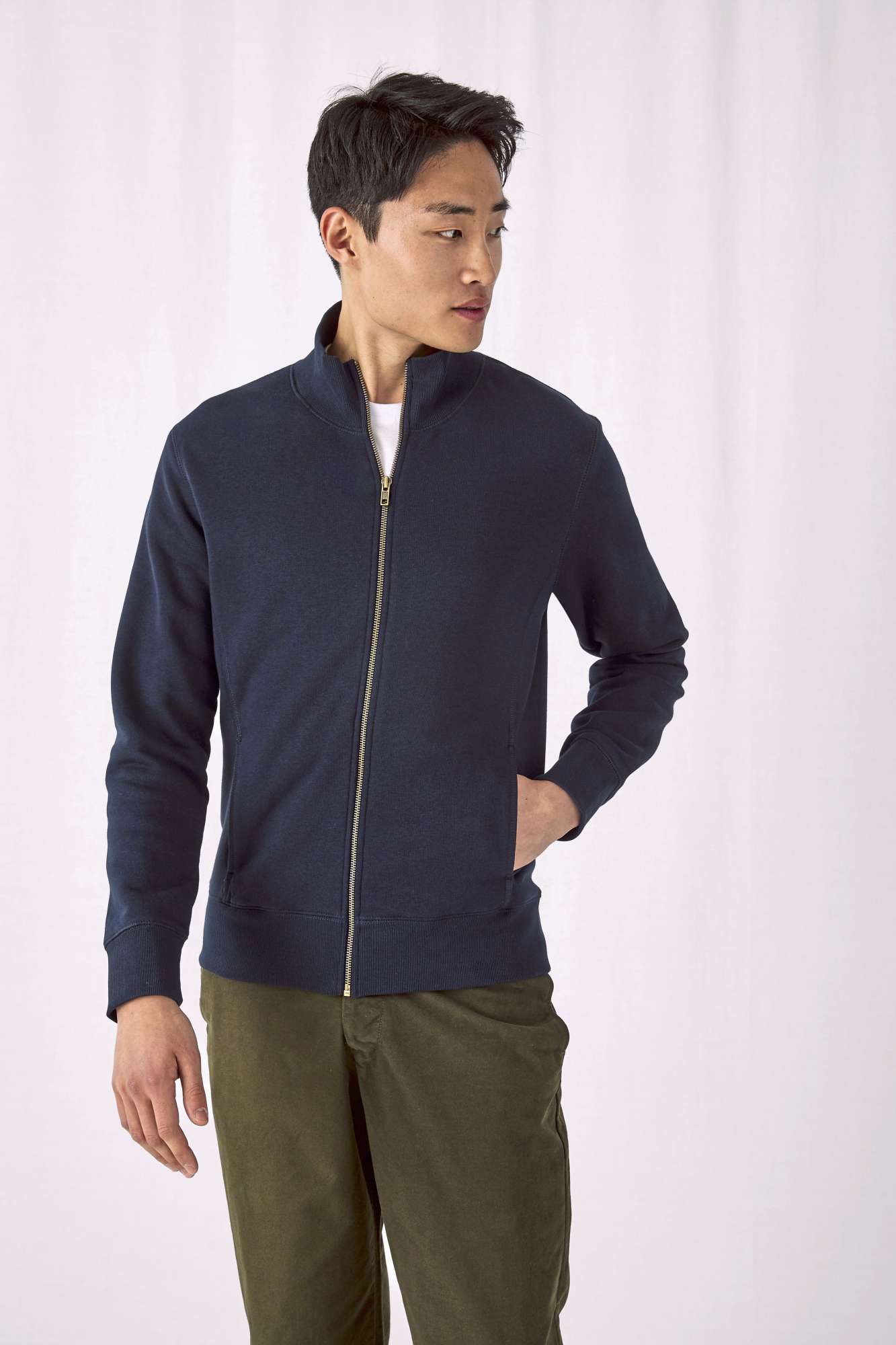 Sweatjacke Spider aus Baumwolle-Polyester für Herren