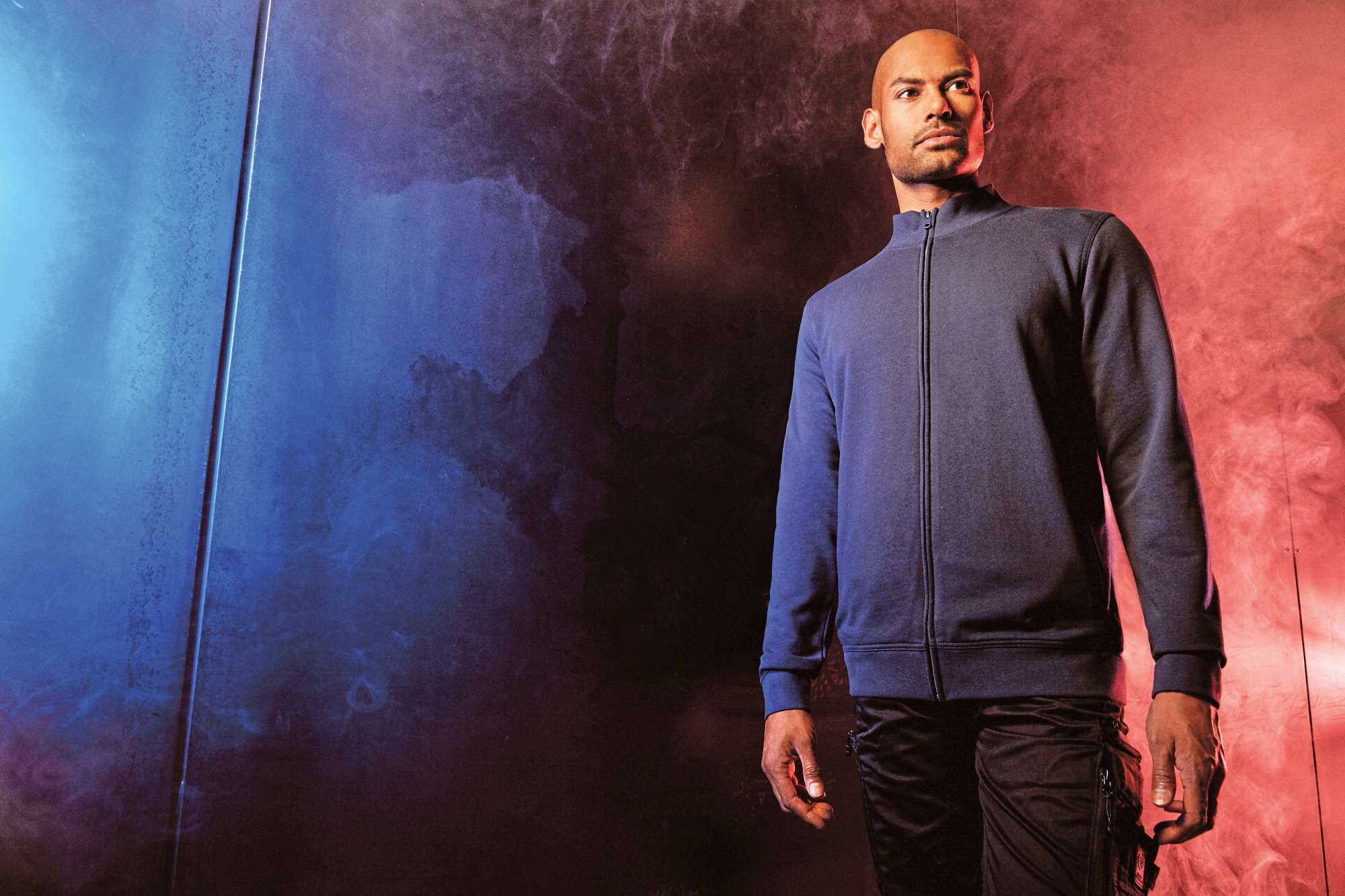 Sweatjacke VORTEX® Baumwolle-Polyester für Herren