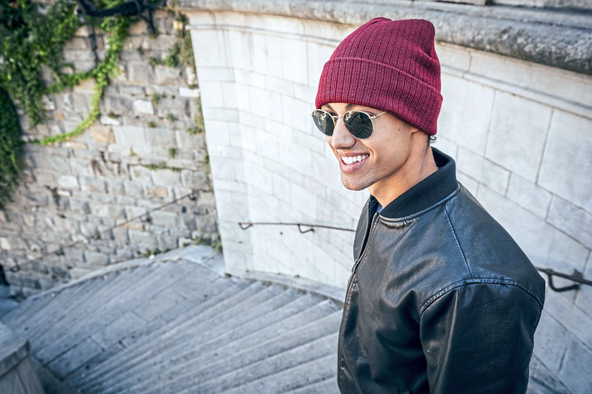 Rio Beanie aus recyceltem Polyester