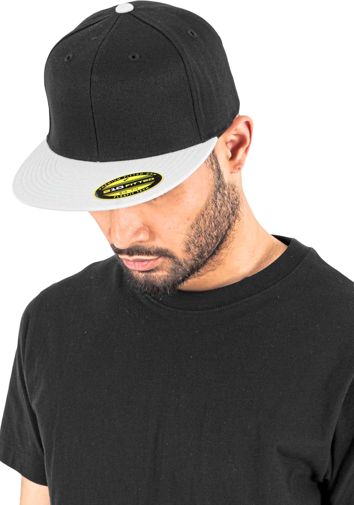 Premium 210 Fitted Cap in 2-Tone