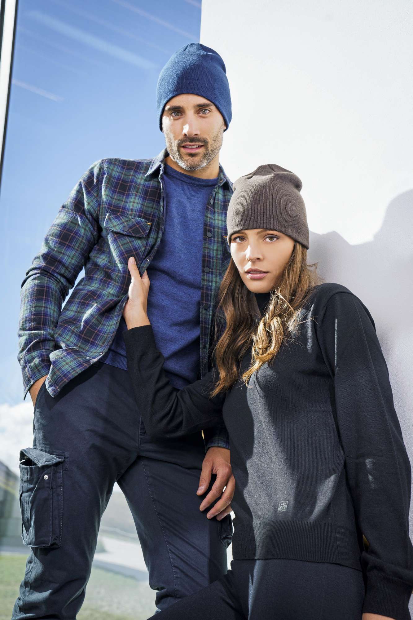 Atlantis Moover Beanie Recycled aus Polyester, Navy One Size, AT121
