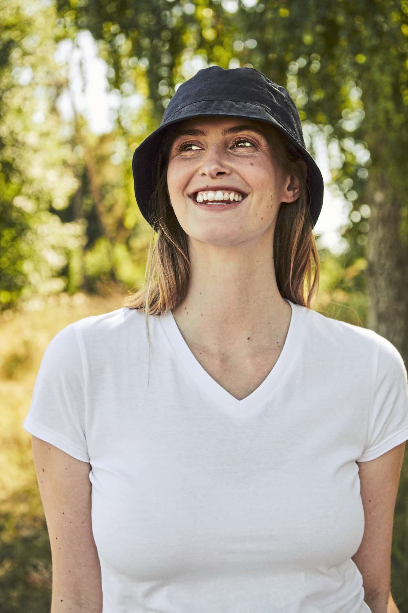 Neutral Bucket Hat aus Bio-Baumwolle 2023, Dusty Purple M/L, NEK93060