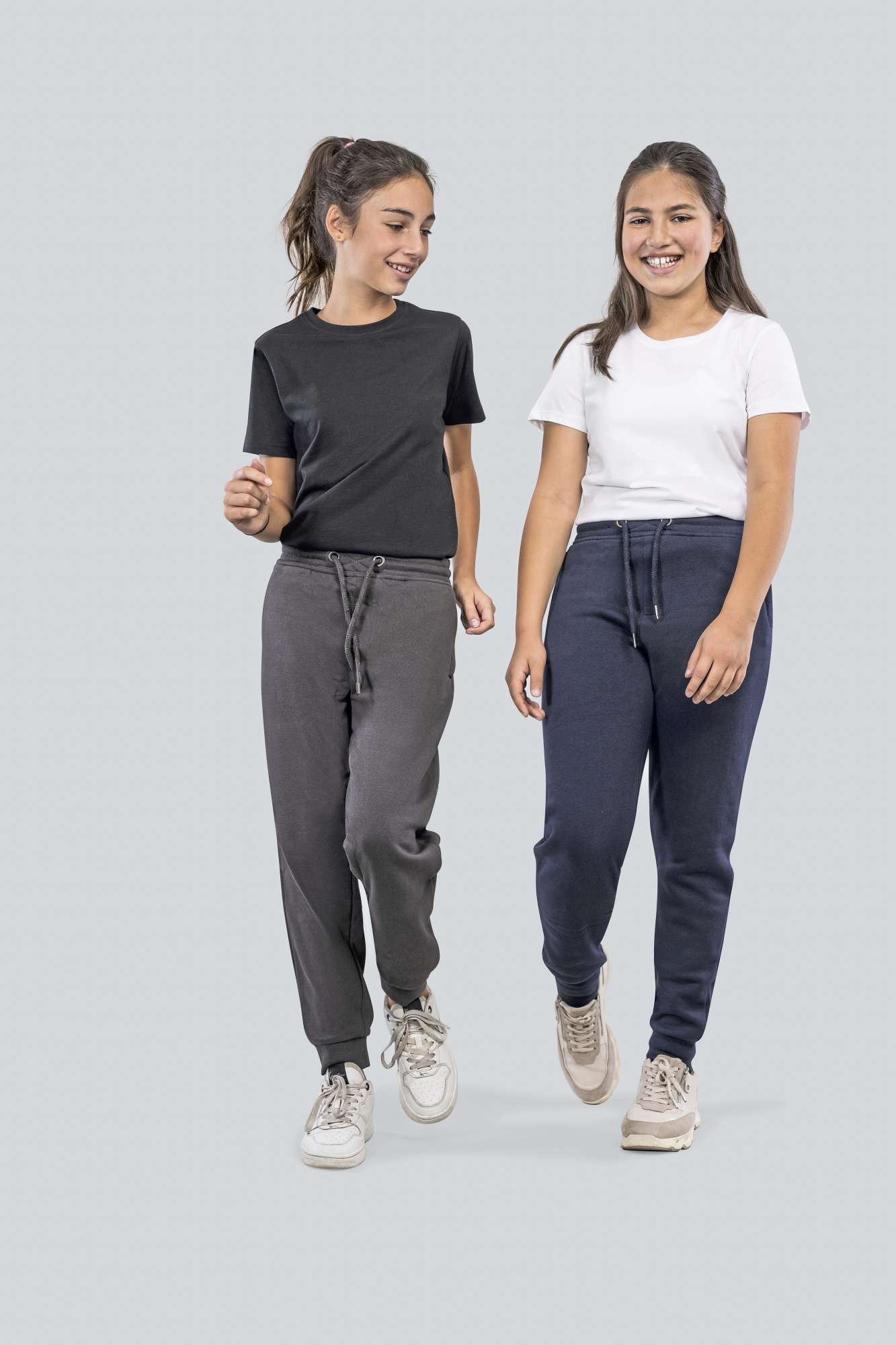 HRM Premium Jogginghose mit Reißverschlusstaschen für Kinder, Black 3XL (158/13-14), HRM2007