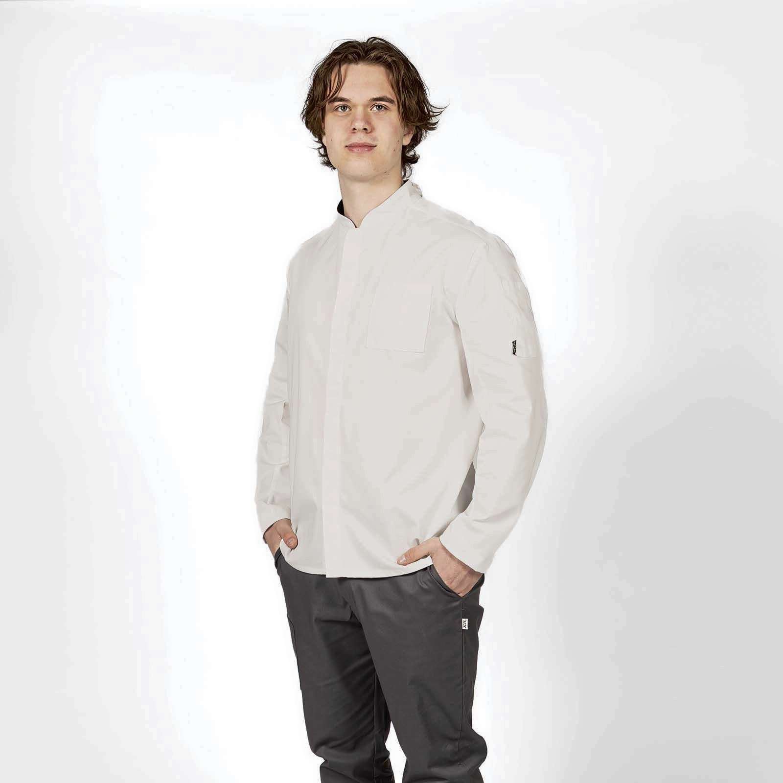 Le Chef Kochjacke mit StayCool-System und Brusttasche, White XL, LF118L