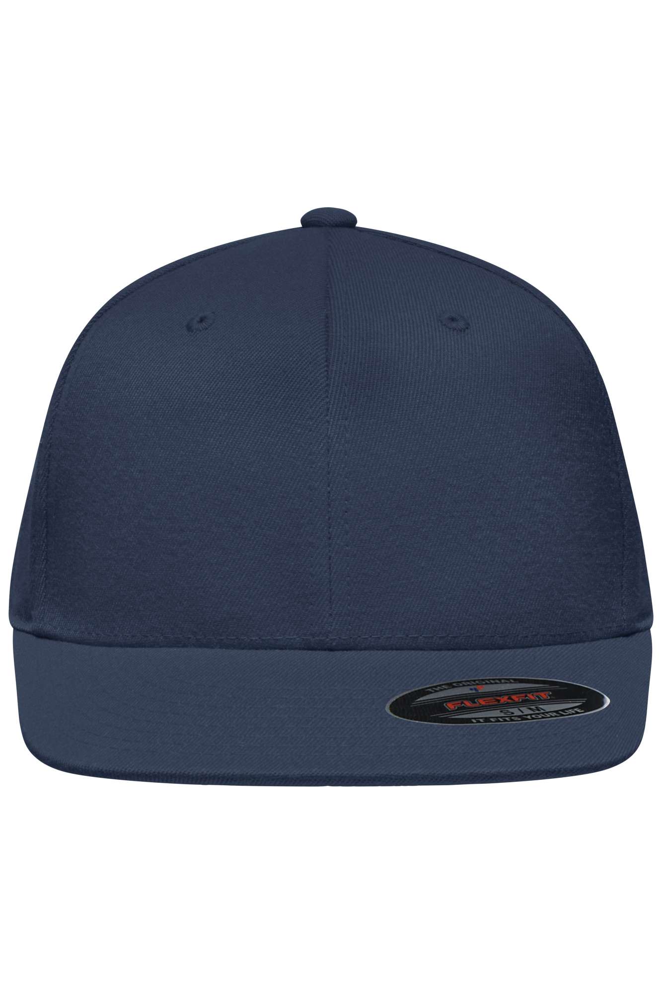 6 Panel Flexfit Cap mit flachem Schirm