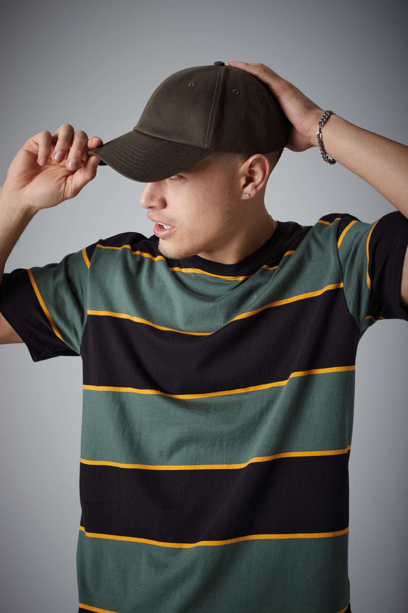 Authentische Baseball Cap aus Baumwolltwill