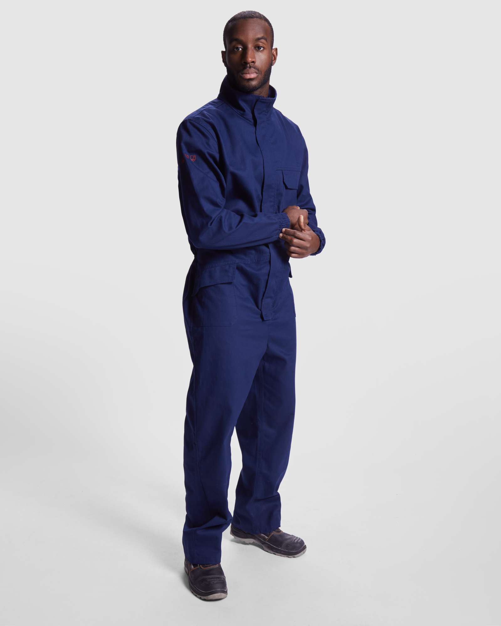 Roly Workwear Sicherheitsoverall Blazer aus Baumwolle 360g/m², Navy Blue 55 L, RY9404