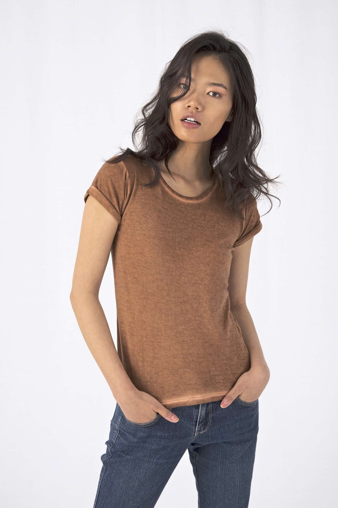 T-Shirt DNM Plug In Schnitt für Damen