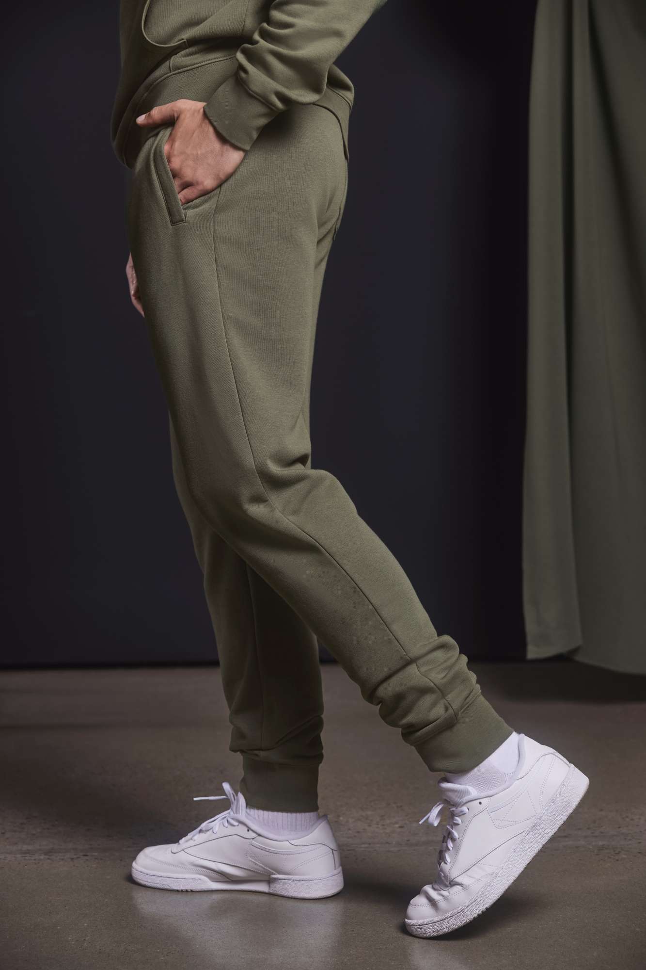 Russel Jogginghose aus Baumwolle mit Taschen, Urban Grey L, Z268M