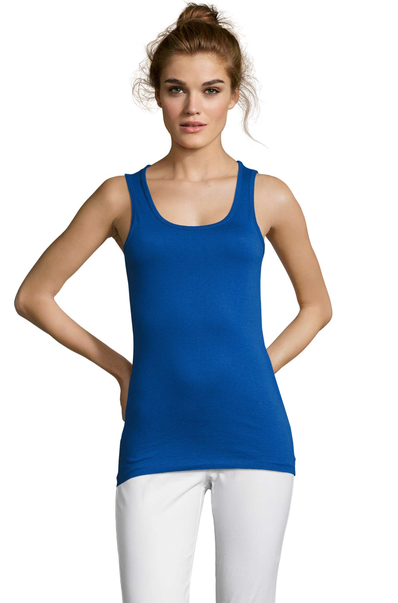SOL´S Ärmelloses Fashion T-Shirt aus Baumwolle, Royal Blue 241 L, L172
