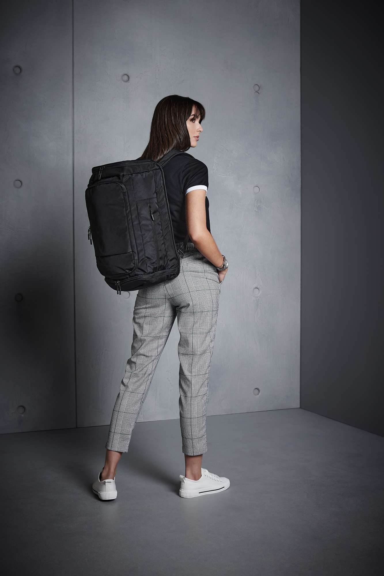 Quadra Pitch Black 72h Weekender Tasche