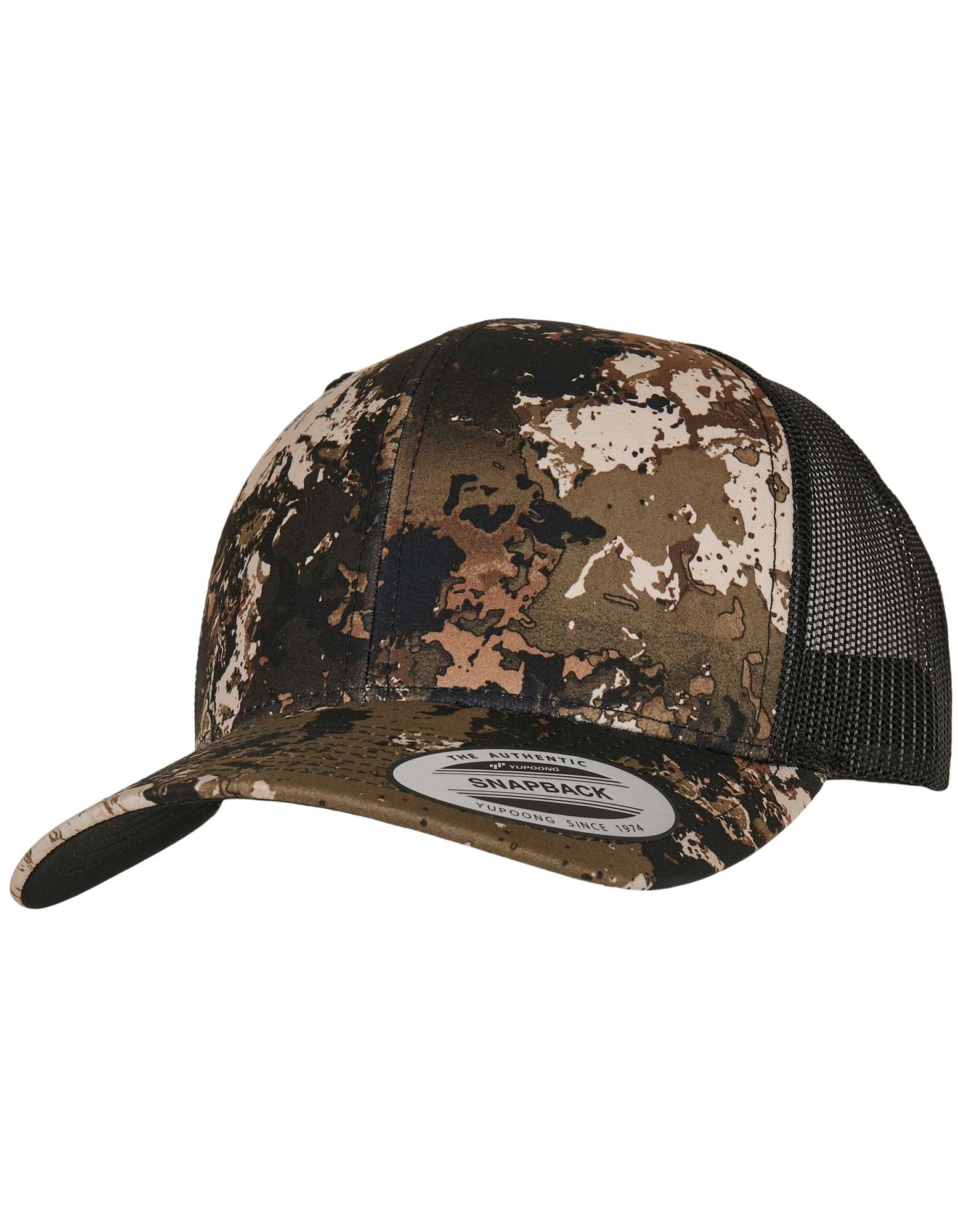 Veil Camo Retro Trucker Cap