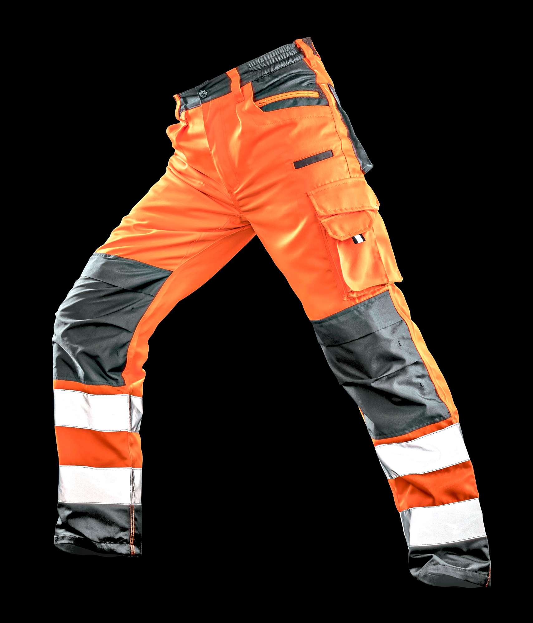 Result Safe-Guard Sicherheits-Cargo-Hose mit Reflexstreifen, Fluorescent Yellow L, RT327
