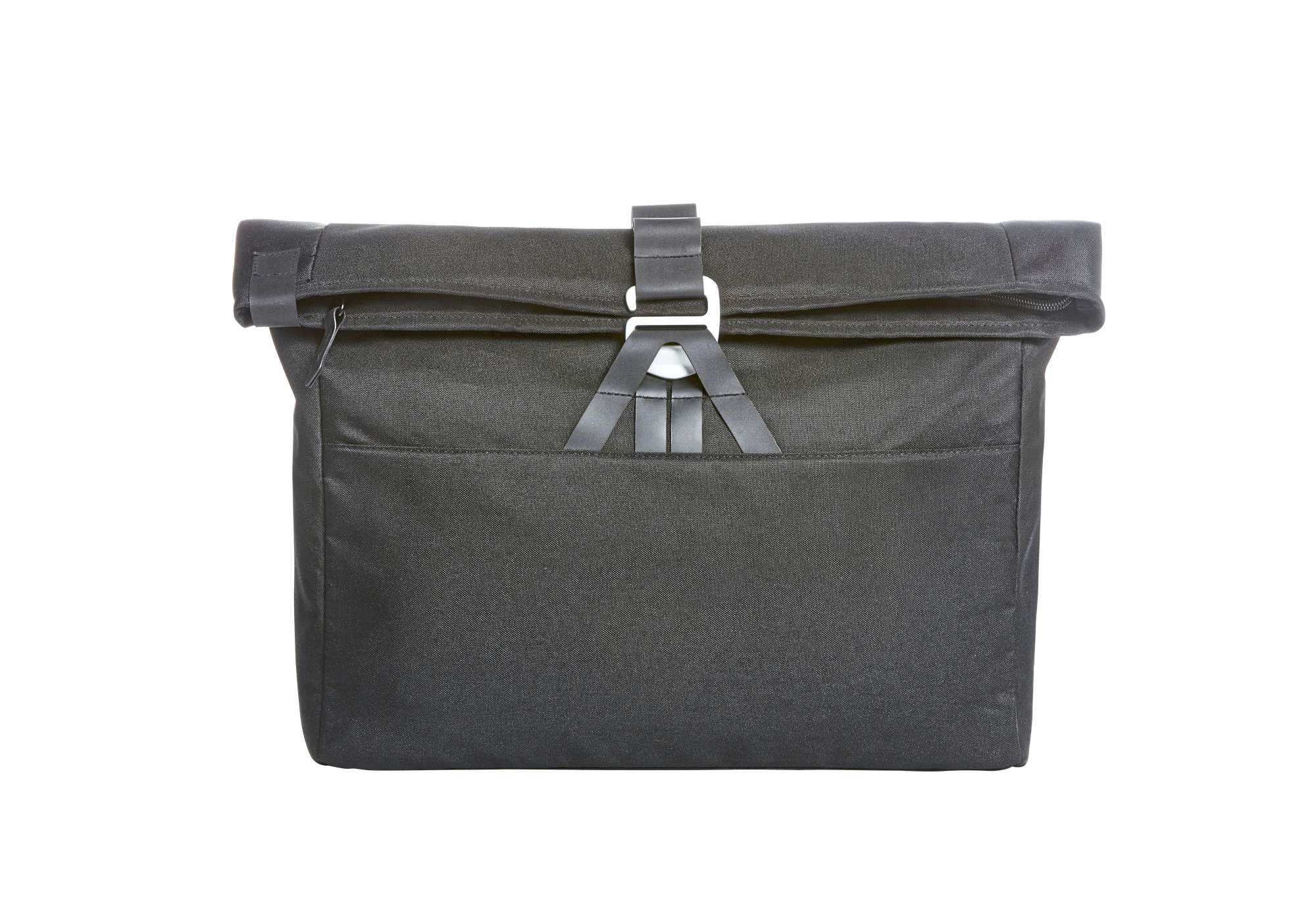 Halfar Notebook-Tasche Loft mit Schnallenverschluss, Black 40 x 30 x 13 cm, HF15011
