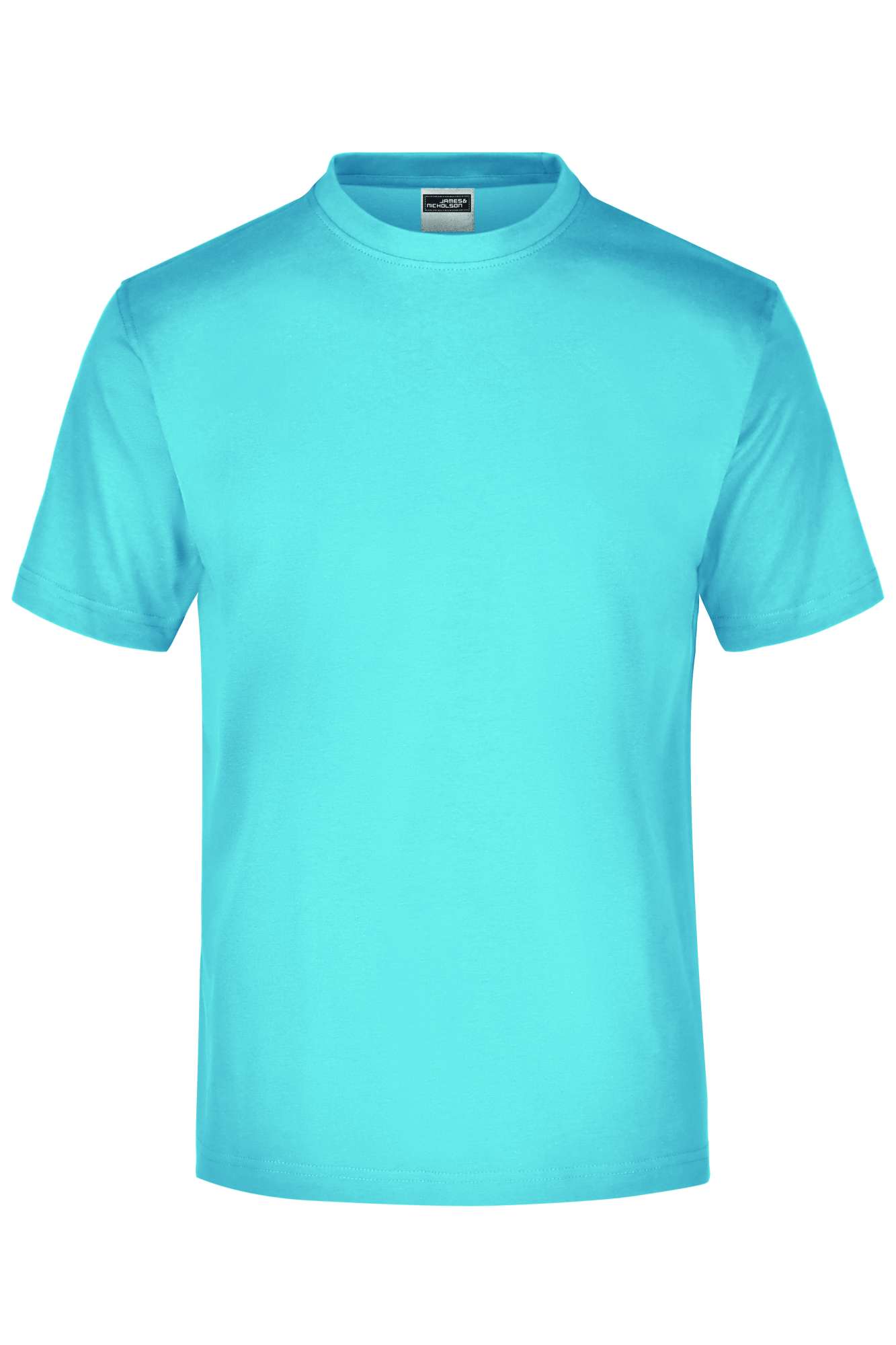 Rundhals T-Shirt aus Baumwolle
