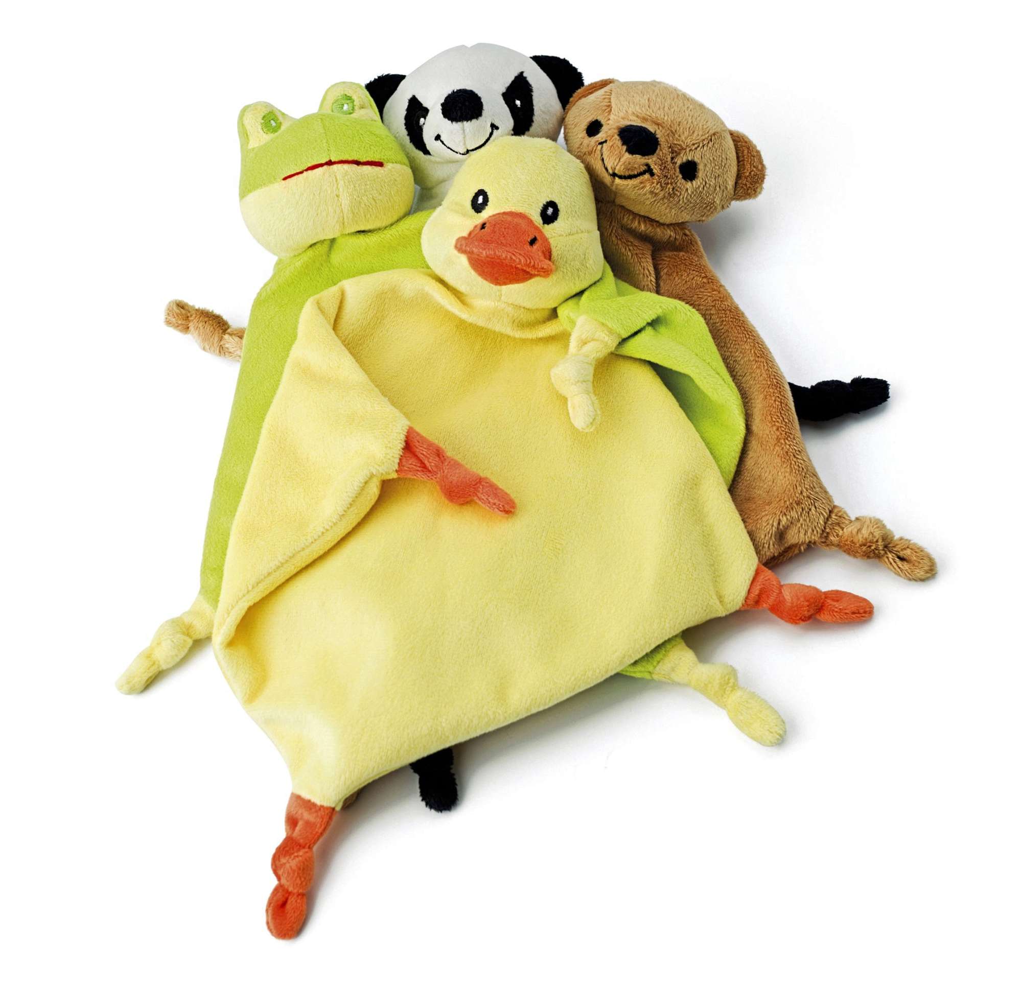 Plüsch-Schnuffeltuch Relax mit Knoten