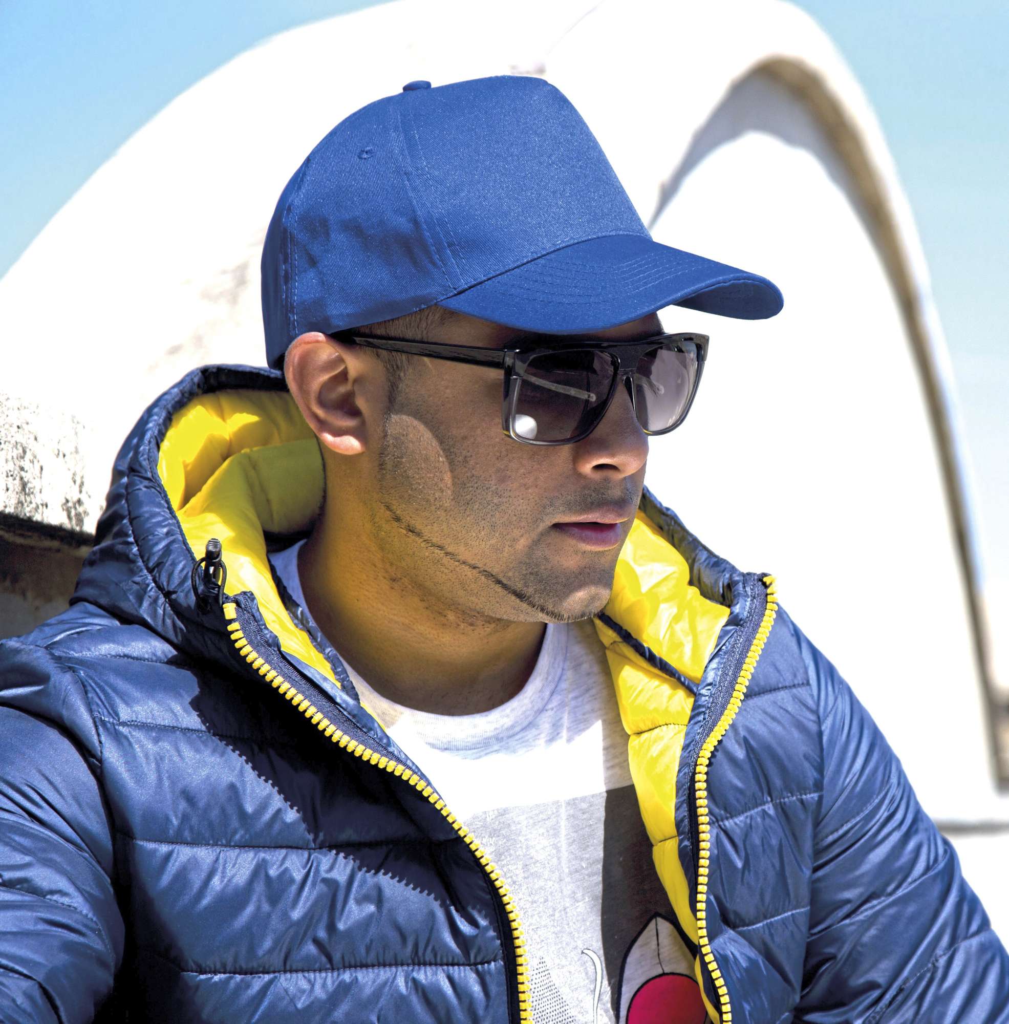 Houston 5-Panel Cap mit Klettverschluss