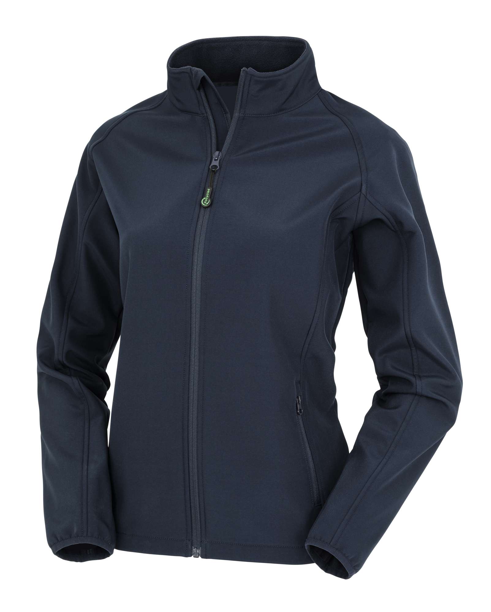 Result Genuine Recycled Recycelte 2-Lagen Softshell-Jacke Damen, Navy L, RT901F