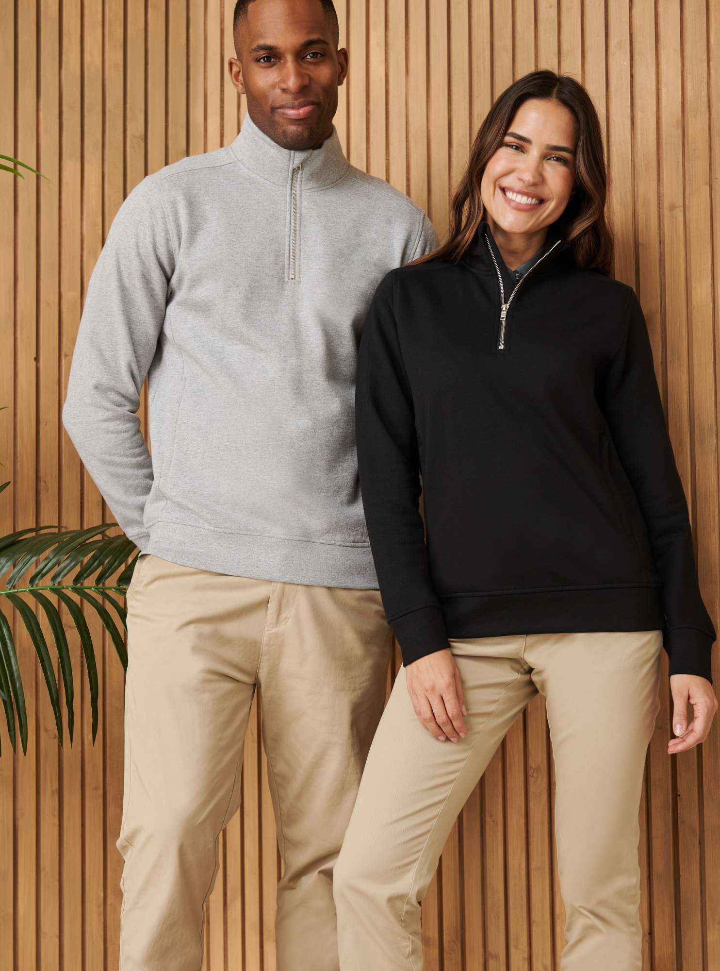 Nachhaltiger 1/4 Zip Pullover