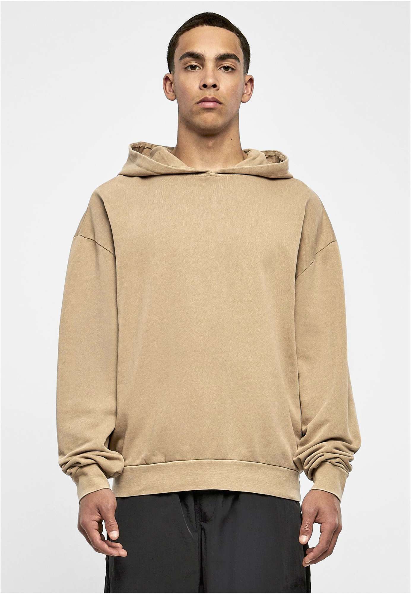 Acid Washed Oversize Hoody aus Baumwolle