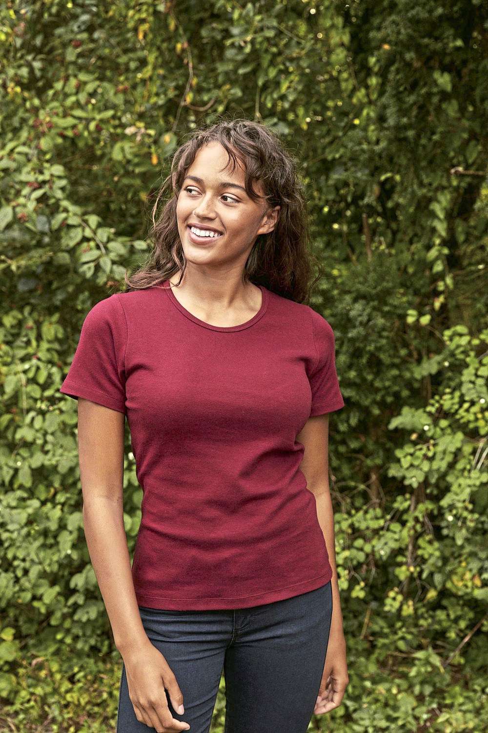 Interlock T-Shirt aus Bio-Baumwolle für Damen