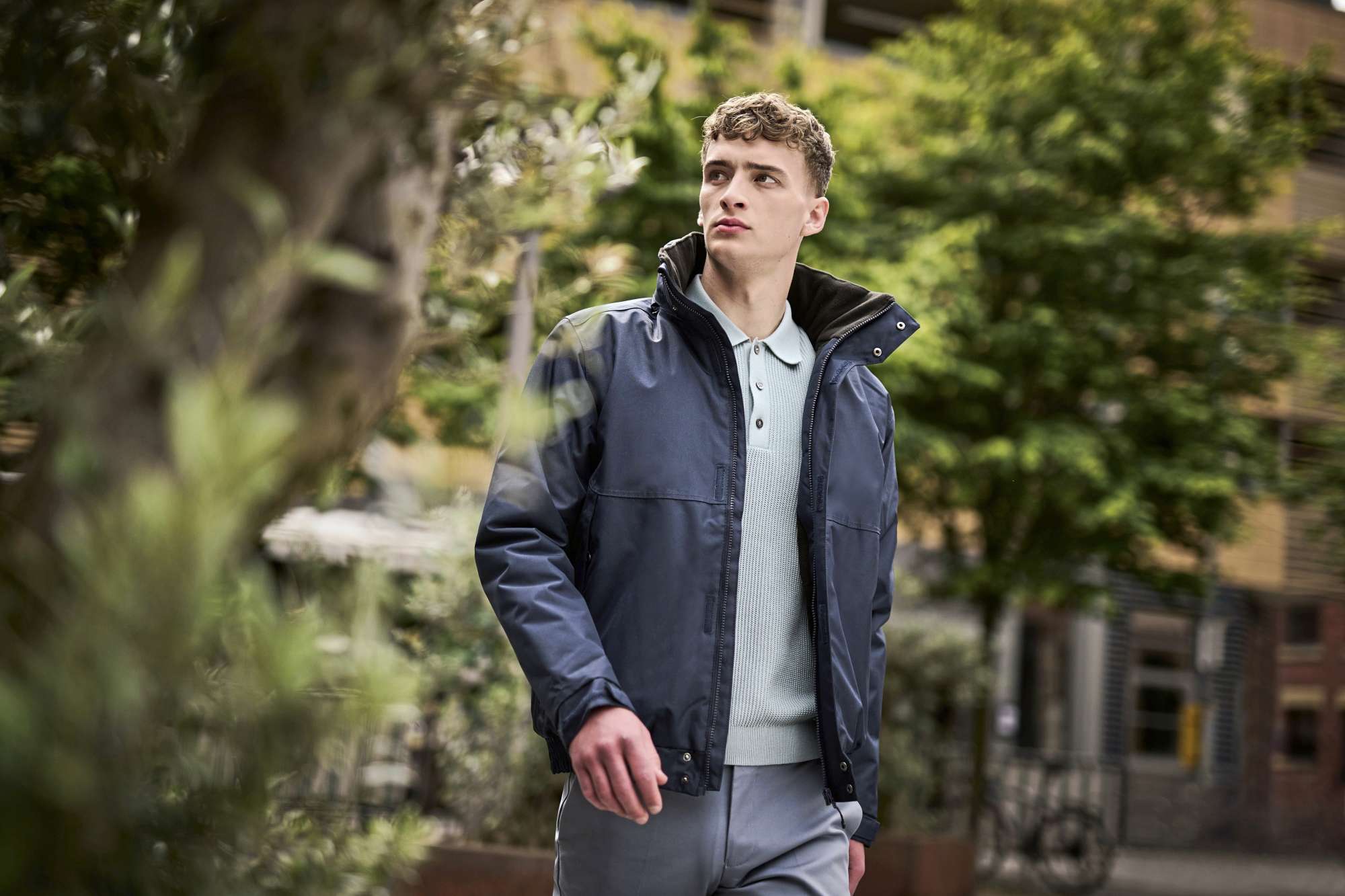 Wasserdichte Fleece gefütterte Outdoor-Jacke