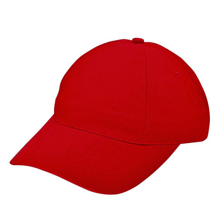 Gebürstete Baumwoll-Cap mit Klettverschluss