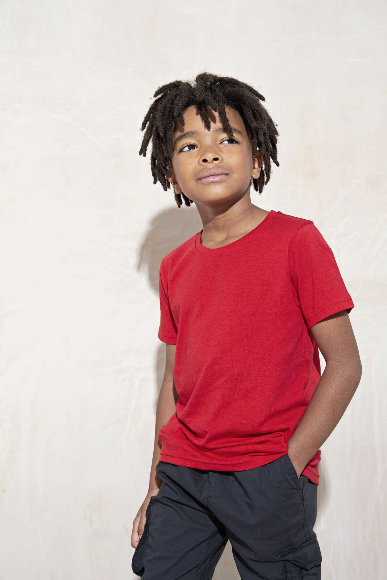 Just T's 100 T-Shirt aus Baumwolle für Kinder, White XL, JT100K