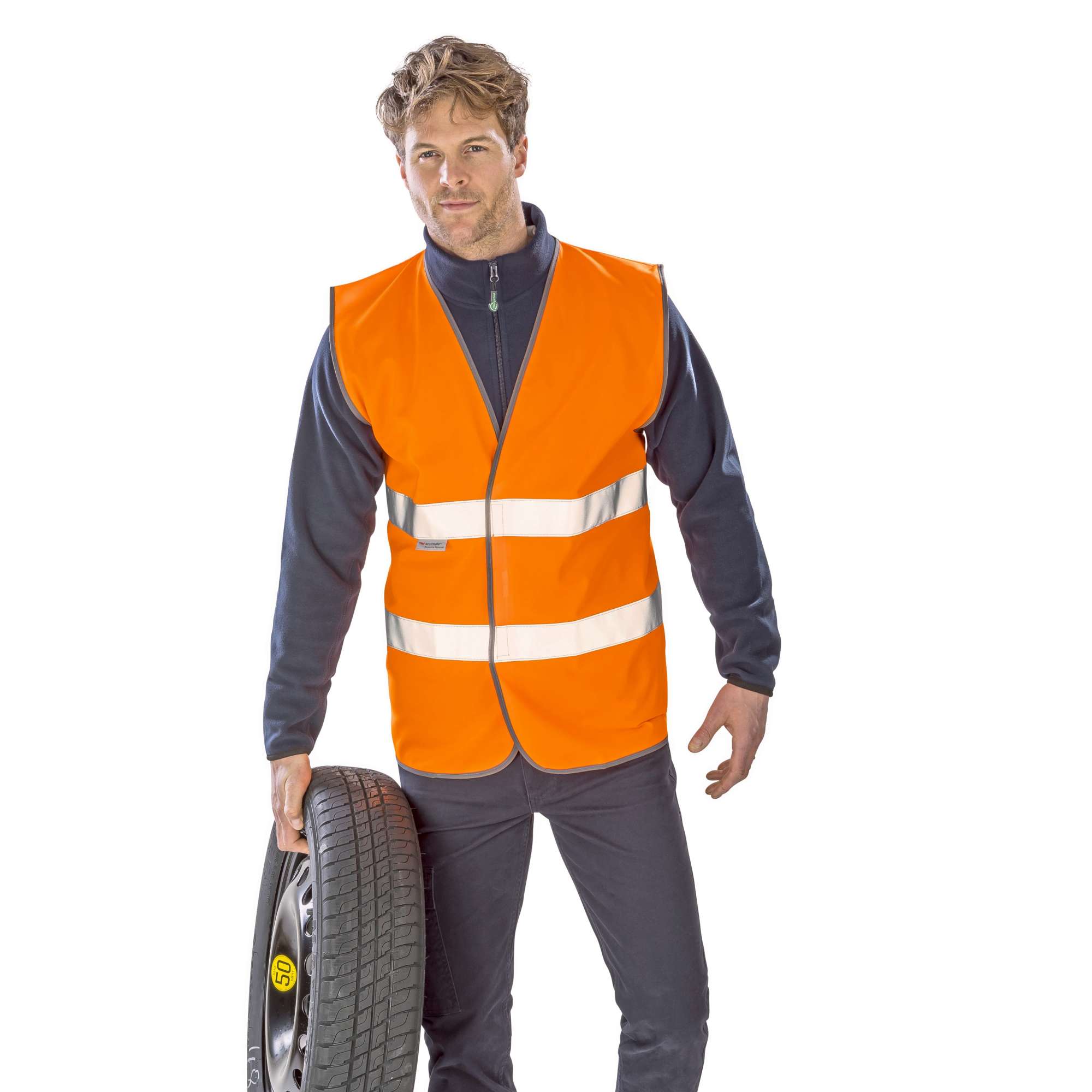 Motorist Sicherheitsweste mit 3M Reflektoren