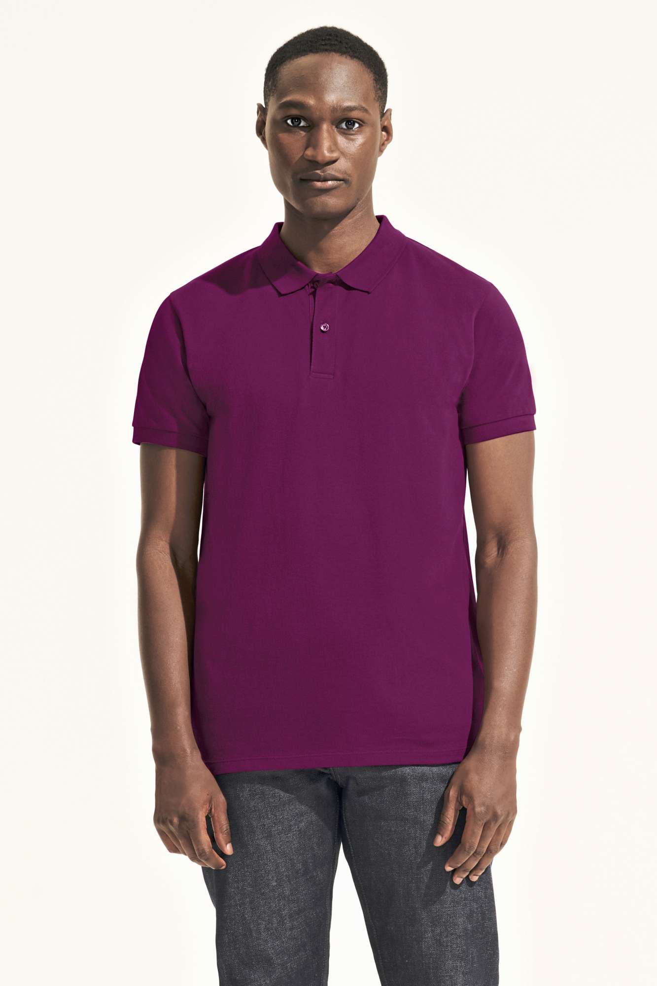 Poloshirt "Men's Planet" Bio-Baumwolle für Herren