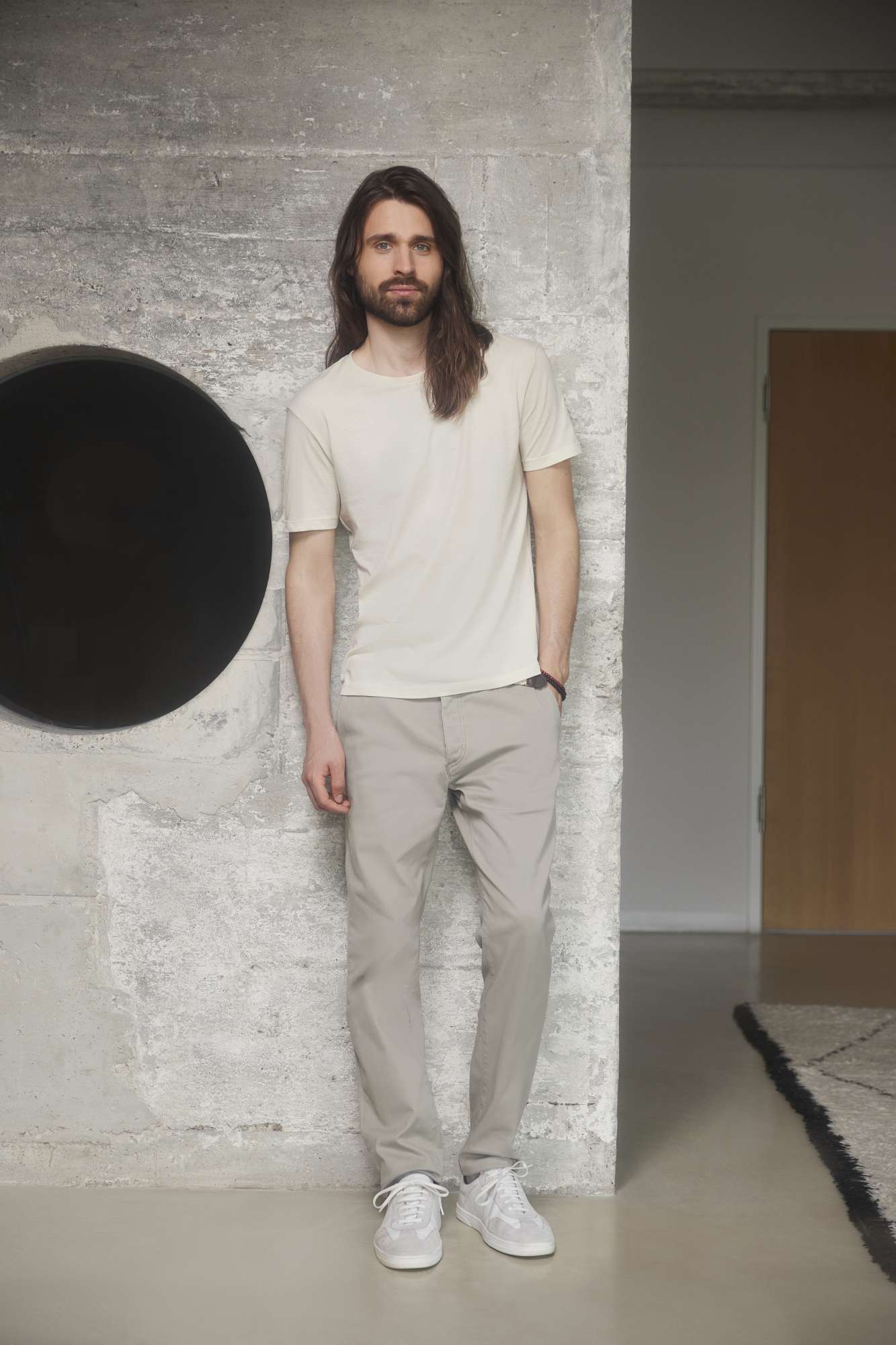 Bio-Baumwoll T-Shirt mit modernem Schnitt