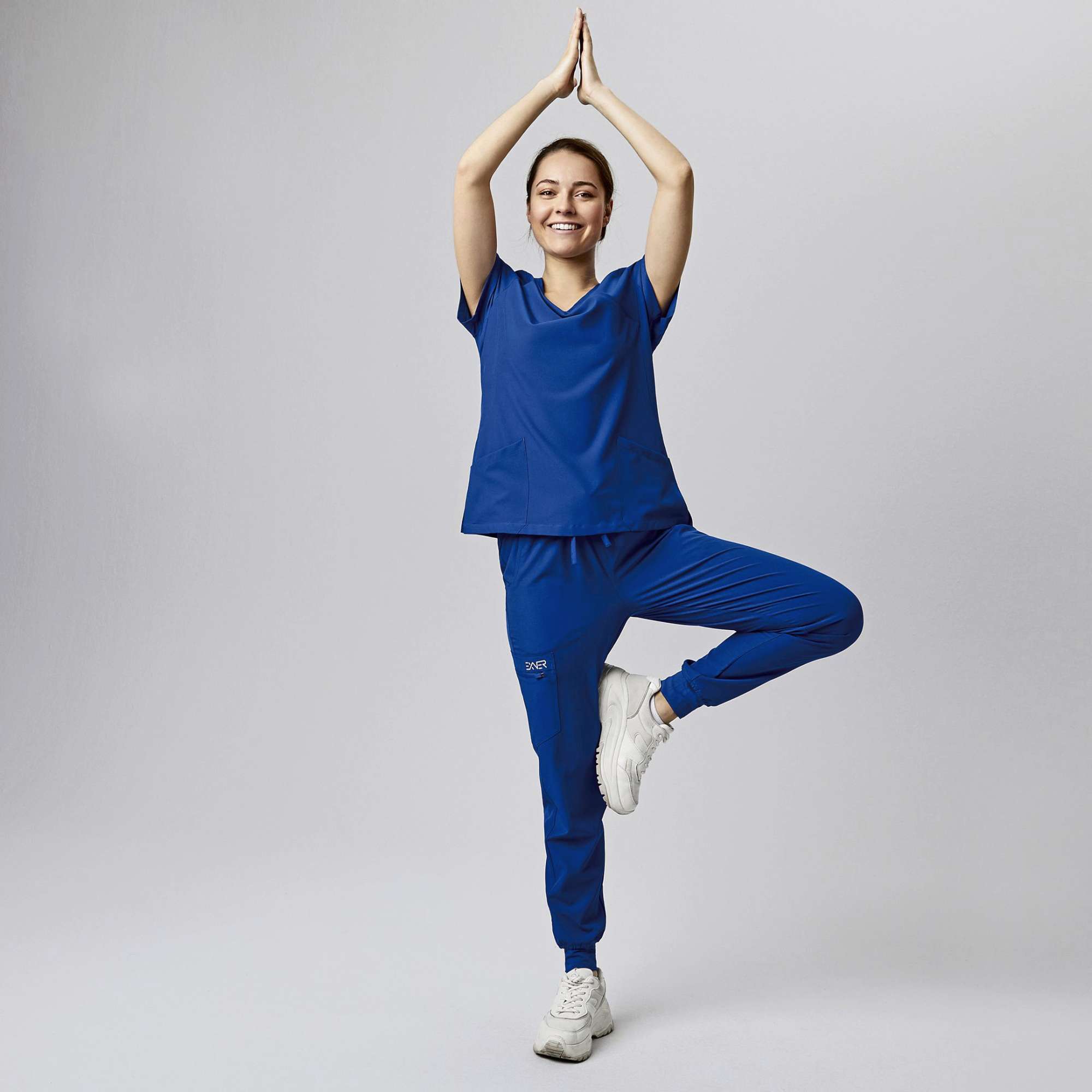 Exner Sportsline Damen-Kasack. Slim Fit Royal Blue M (EX702), EX702