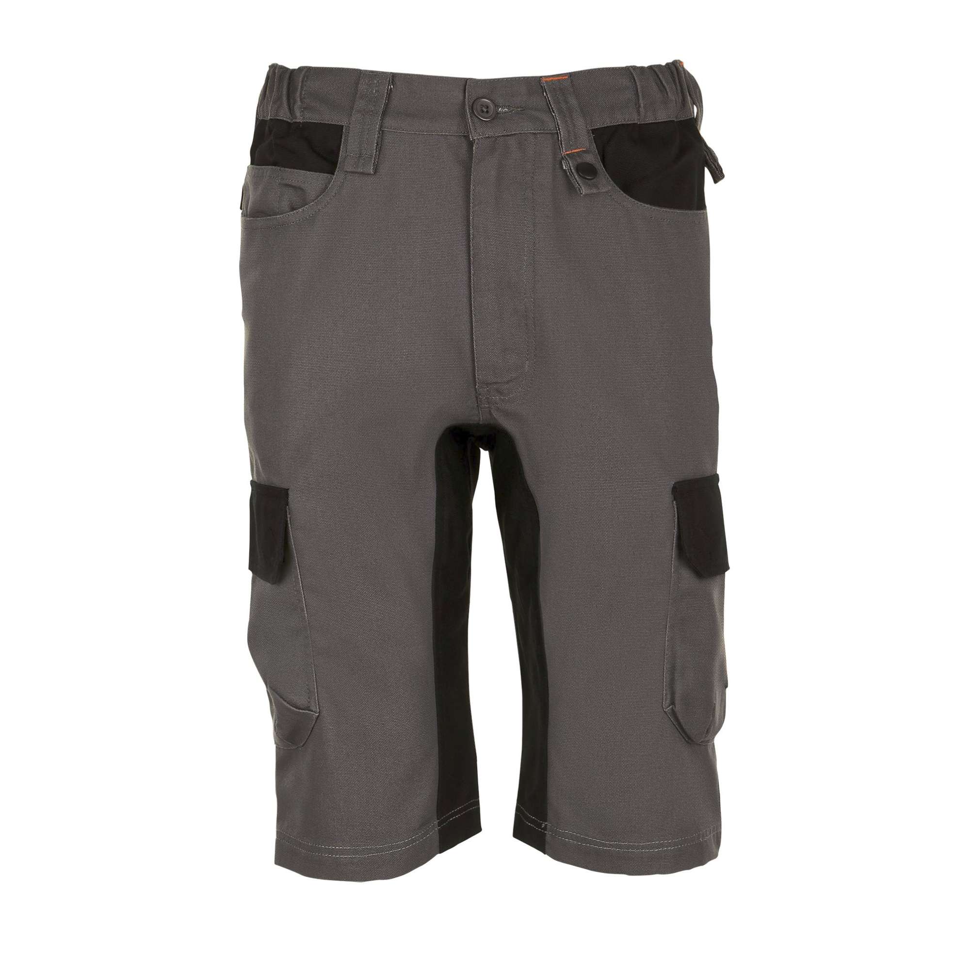 Bermudas aus Polyester-Baumwoll-Mix mit Taschen