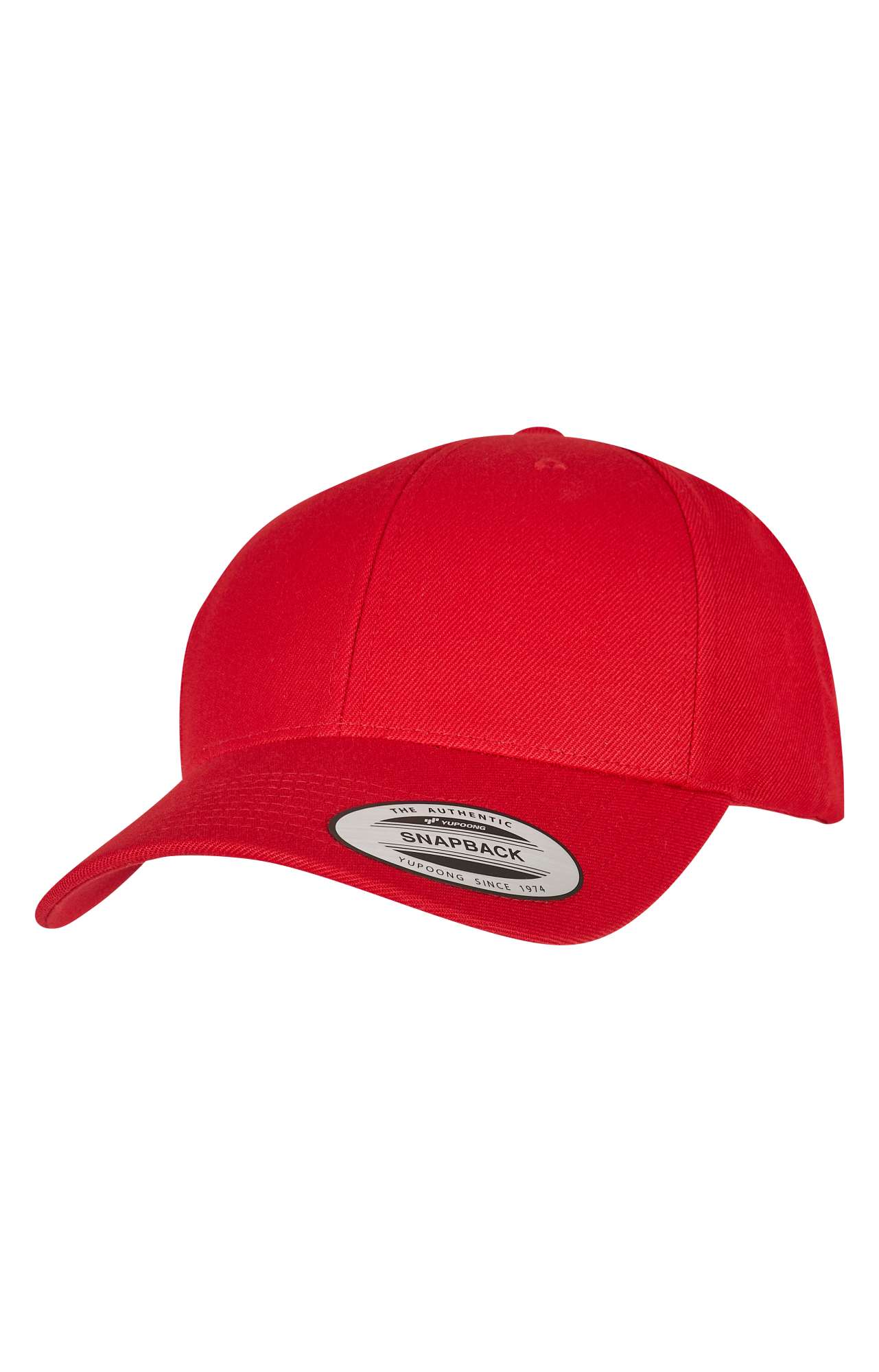 Flexfit Snapback Cap mit Curved Visor, Heather Grey One Size, FX6789M