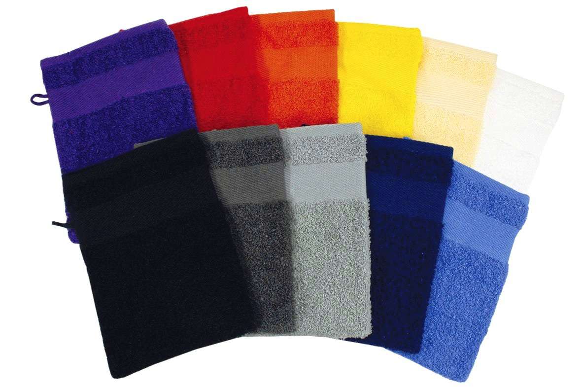 Waschlappen aus 100% Baumwolle, 21x16 cm