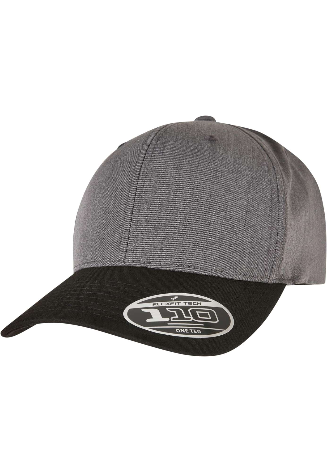 FLEXFIT Melange Mix Cap mit verstellbarem Rückengurt, Grey/Khaki One Size, FX110MM