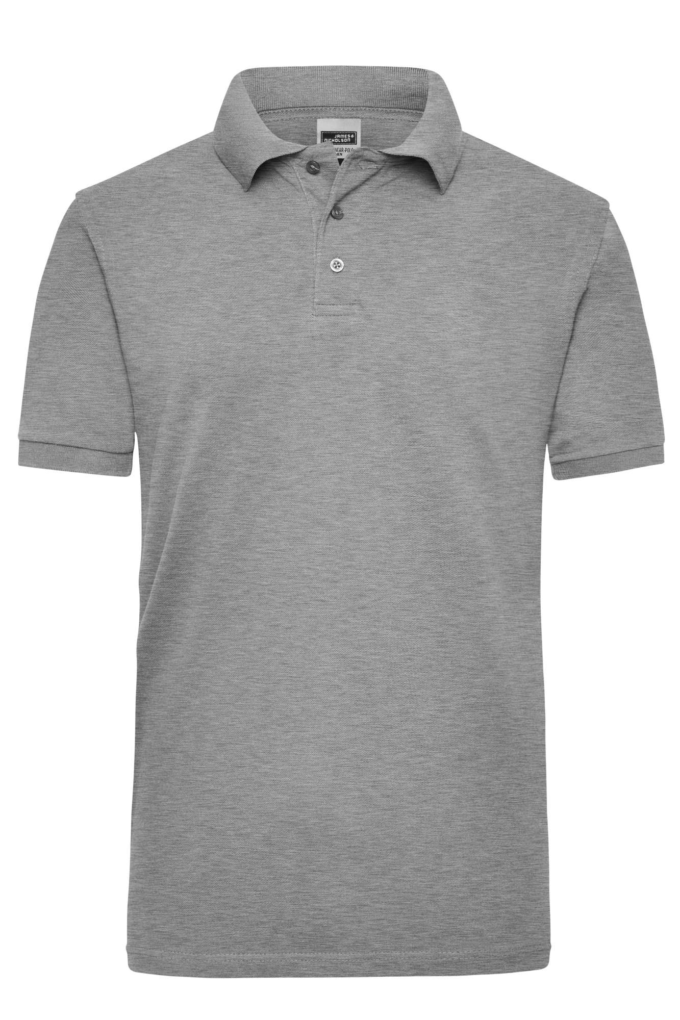 James&Nicholson Workwear Polo aus Baumwolle für Herren, Black XL, JN801
