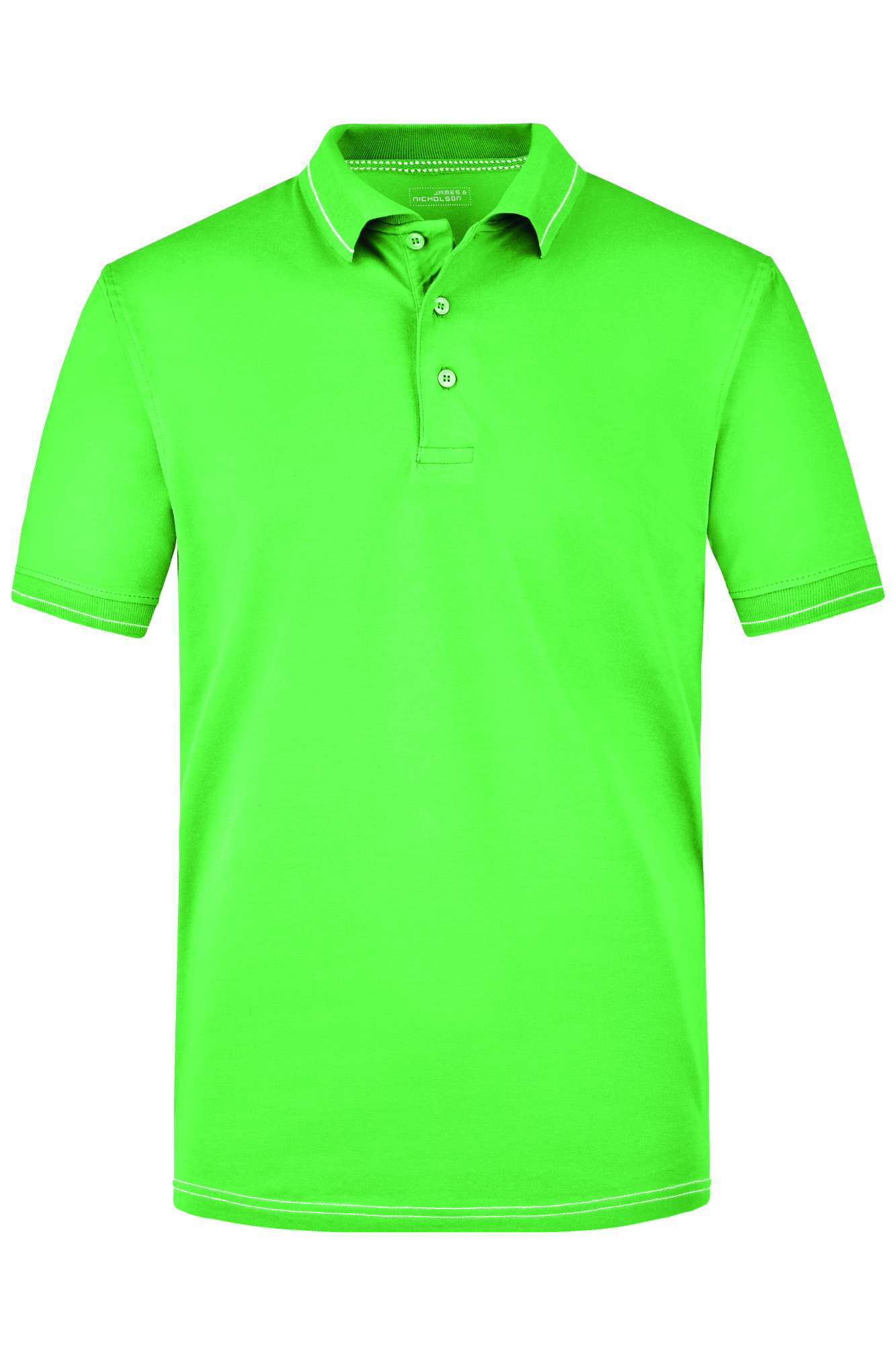 Poloshirt aus Baumwolle mit Elasthan für Herren