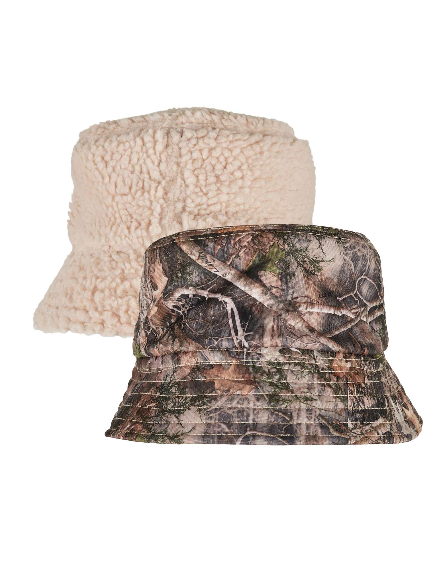Reversible Sherpa Camo Bucket Hat