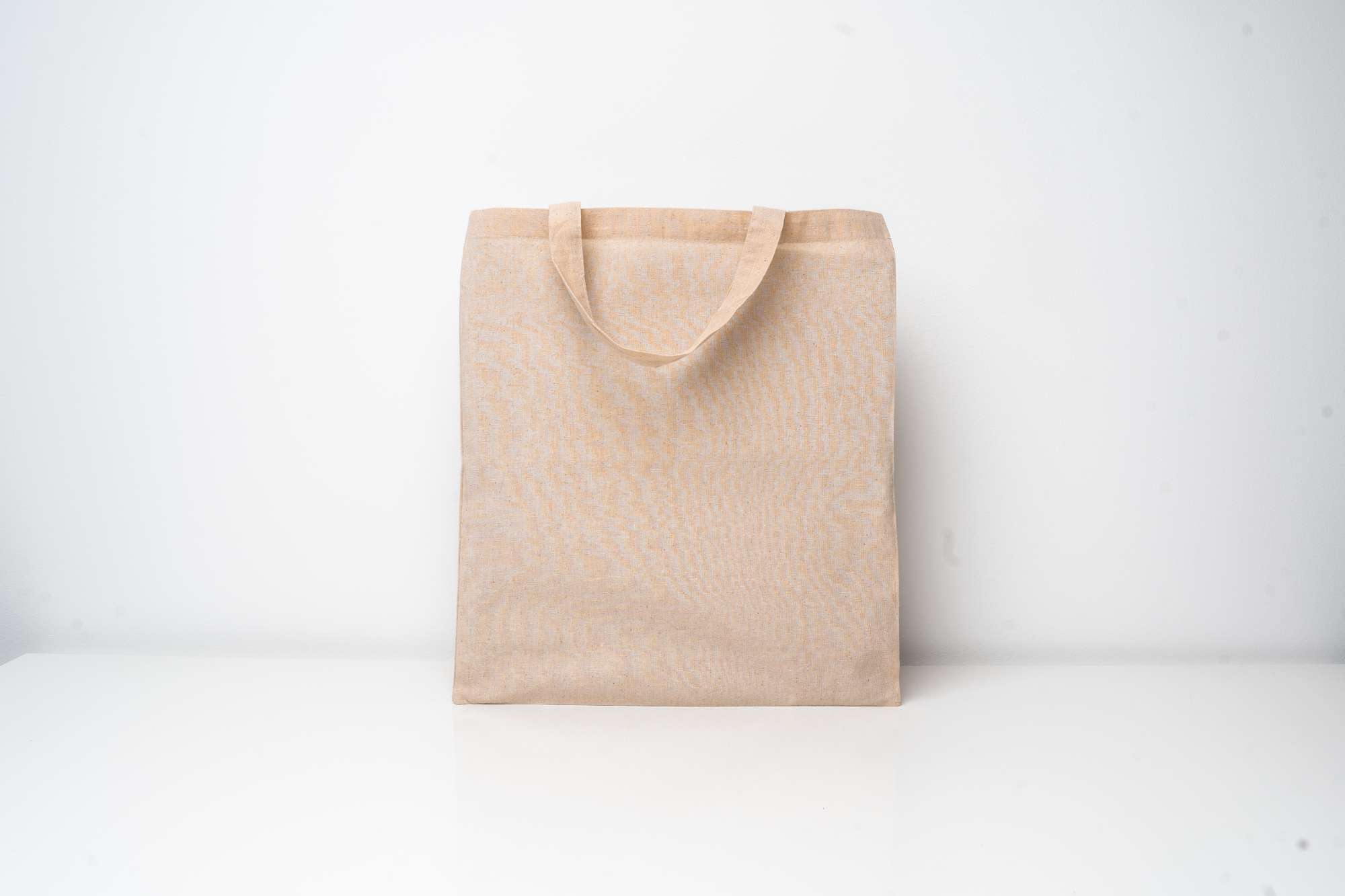 Baumwolltasche mit kurzen Henkel