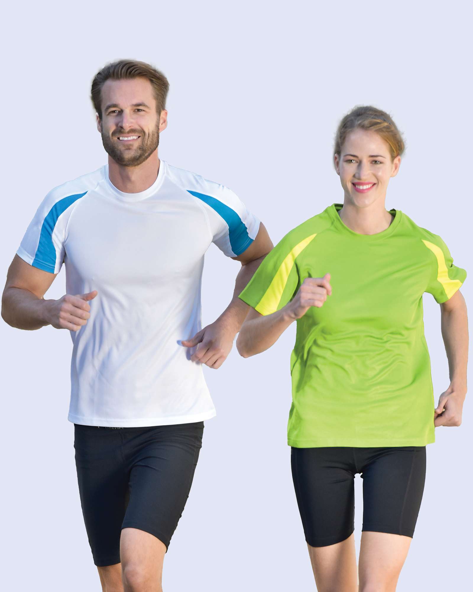 Starworld Ultra-Tech Sportshirt mit Kontrast-Ärmeln, Atoll/White S, SW309