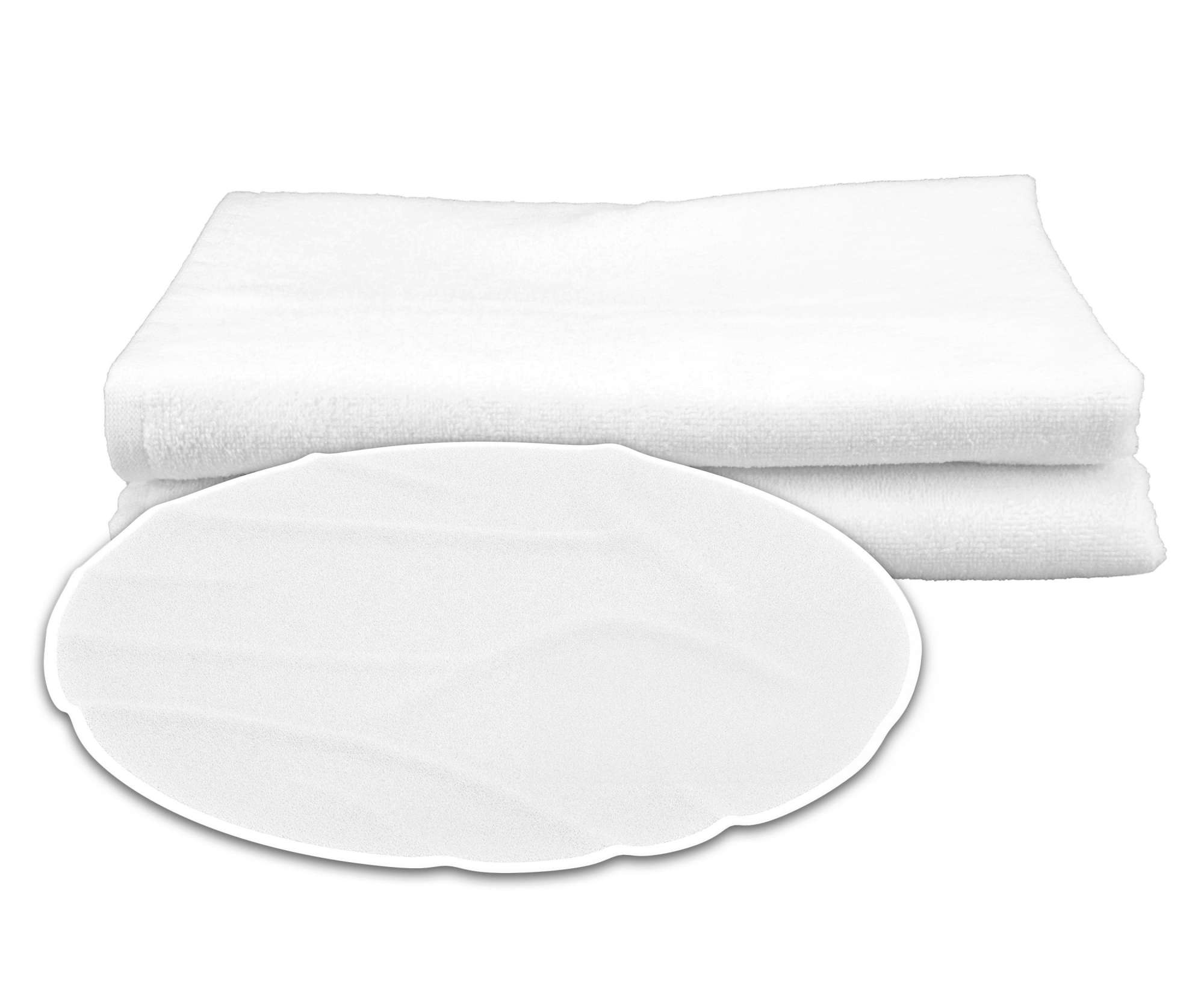 SUBLI-Me Rundtuch mit Baumwolle-Polyester-Mix