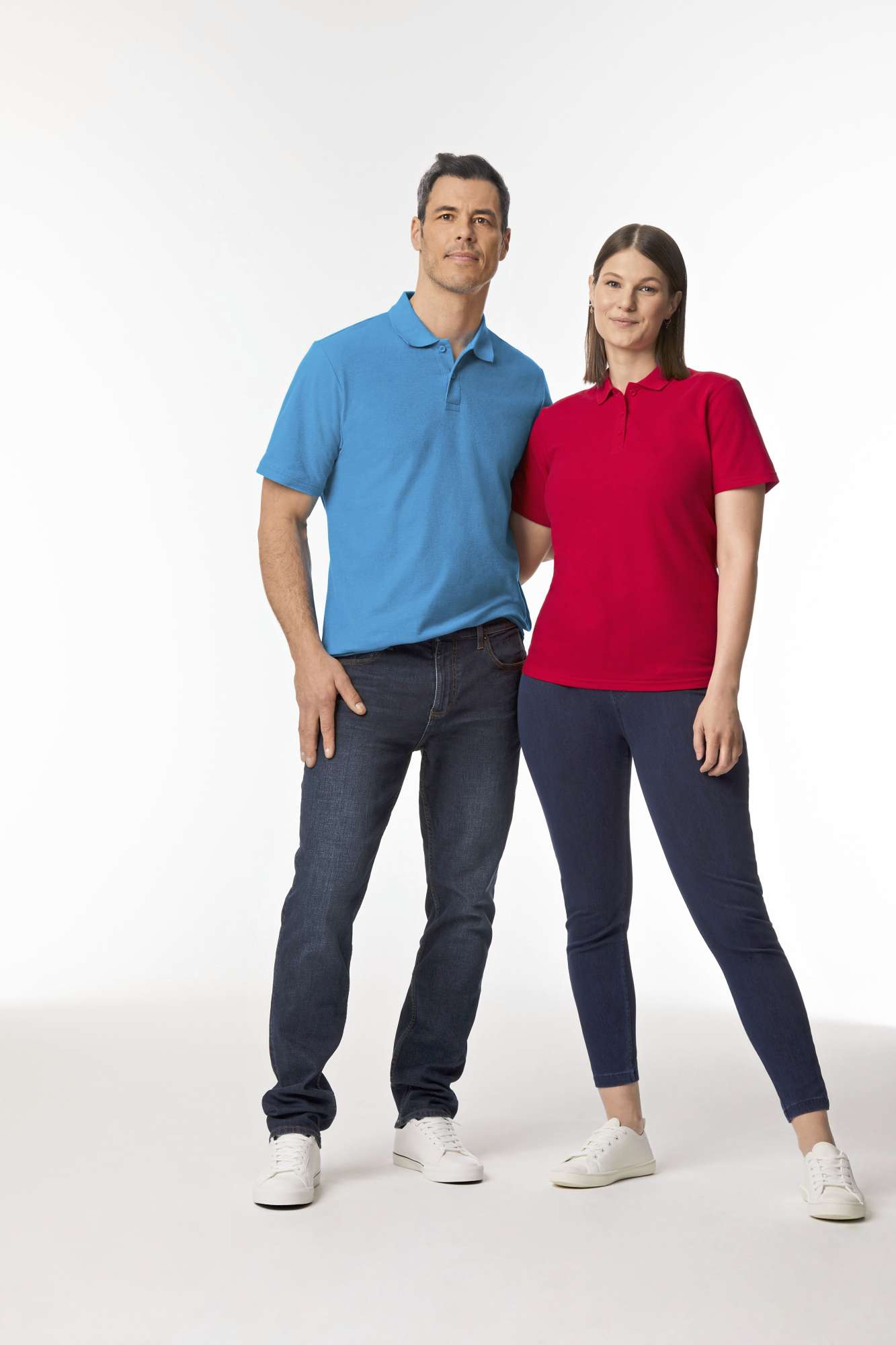 Gildan Softstyle® Piqué Polo mit Knopfleiste, Forest Green S, G64800