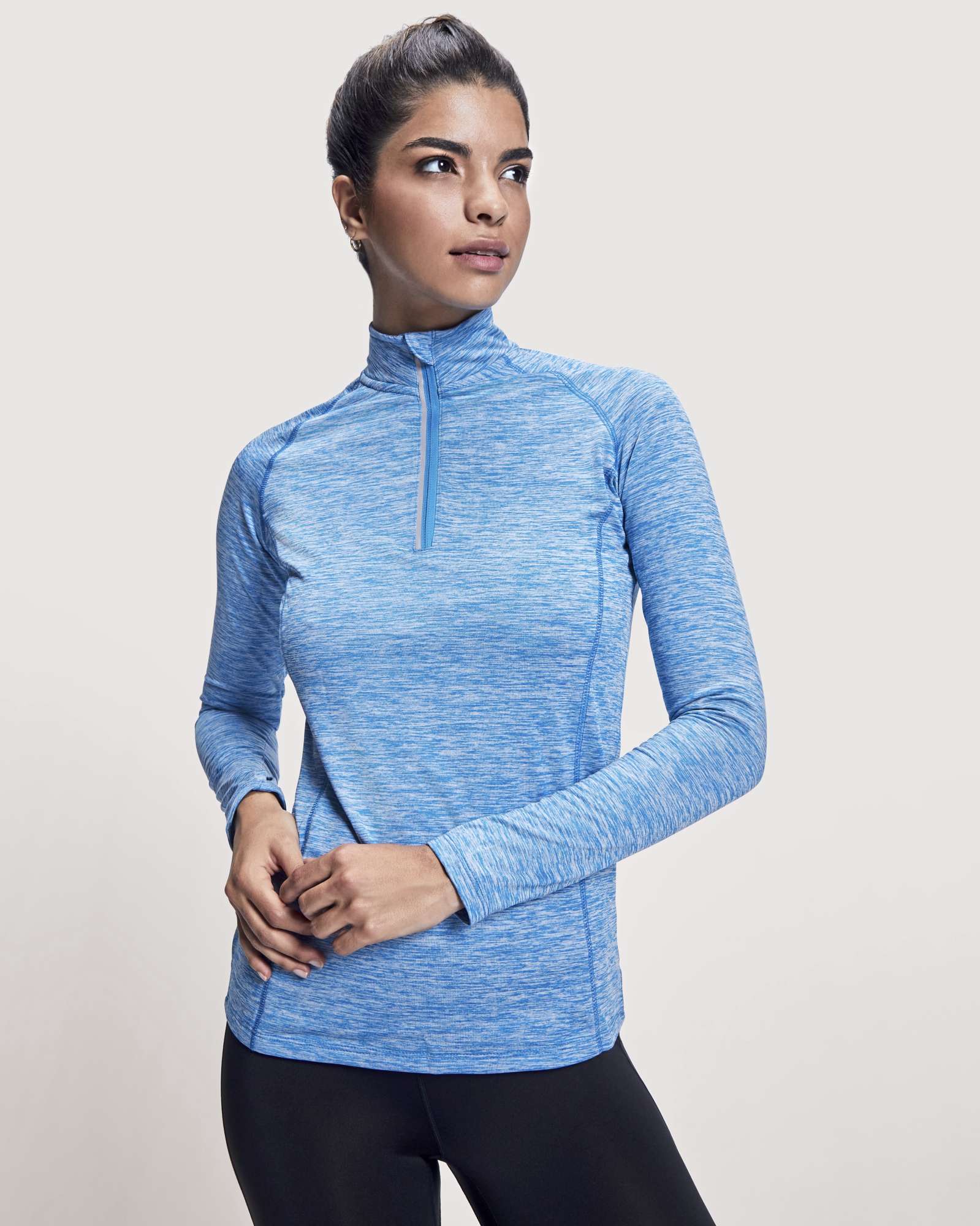Sweatshirt Melbourne mit Half-Zip für Damen