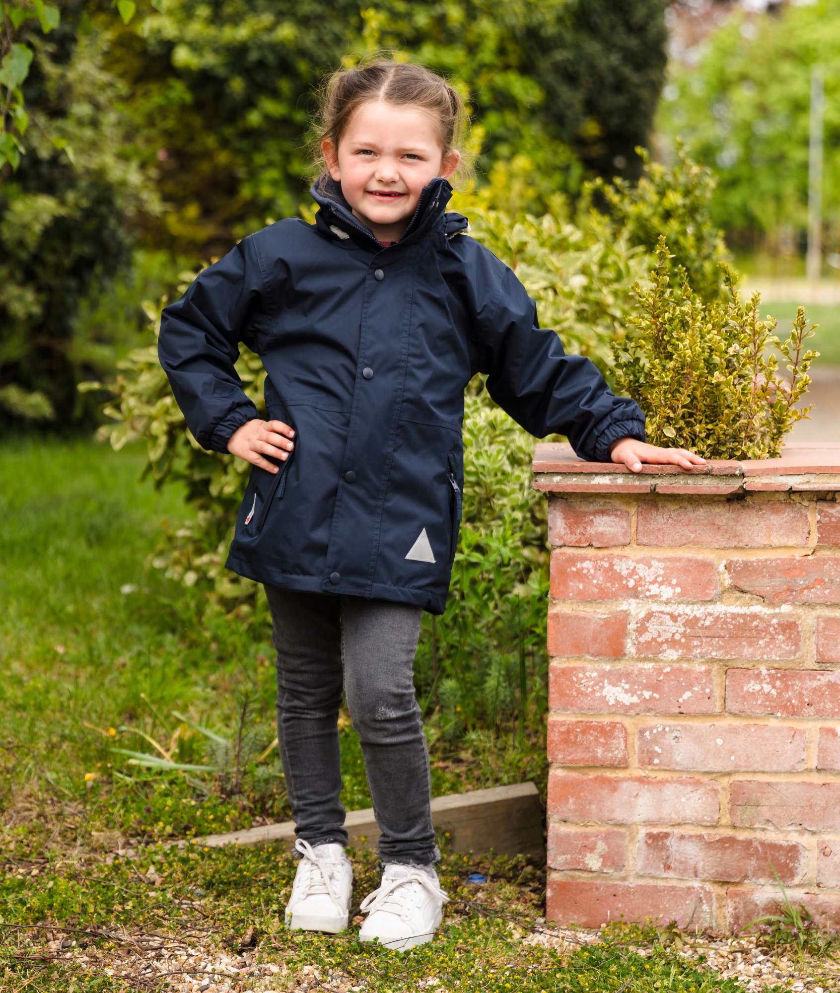 Result Wendejacke mit Antipilling-Fleece für Kinder, Royal/Navy L (9-10), RT160J